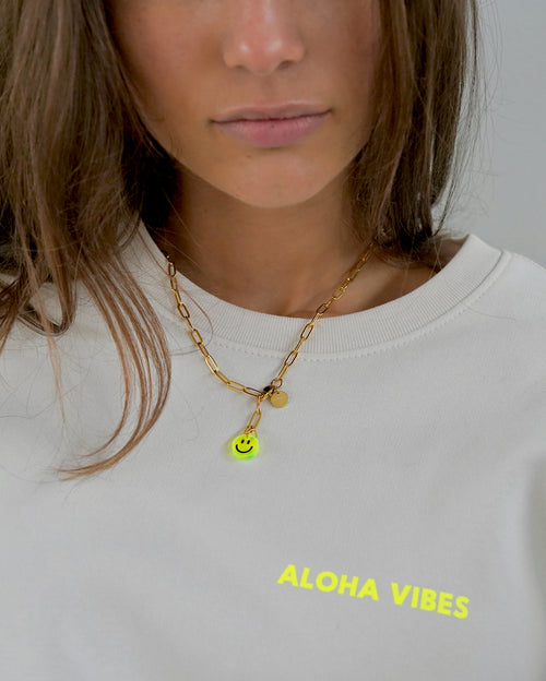 SOHO SMILEY CHAIN YELLOW GOLD