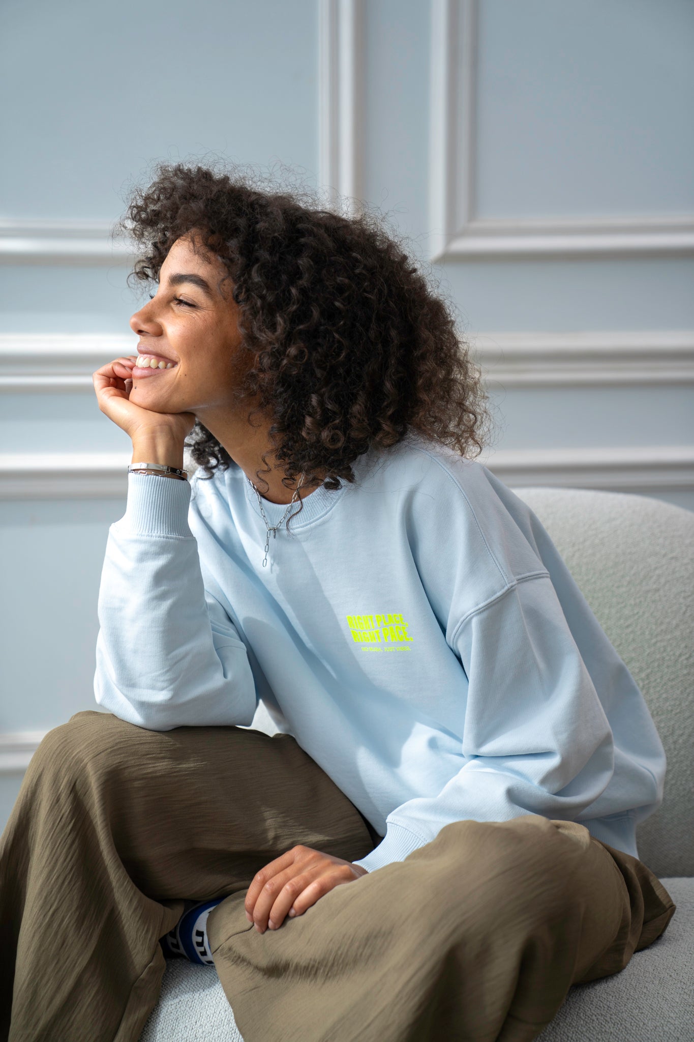 RIGHT PLACE RIGHT PACE Sweater