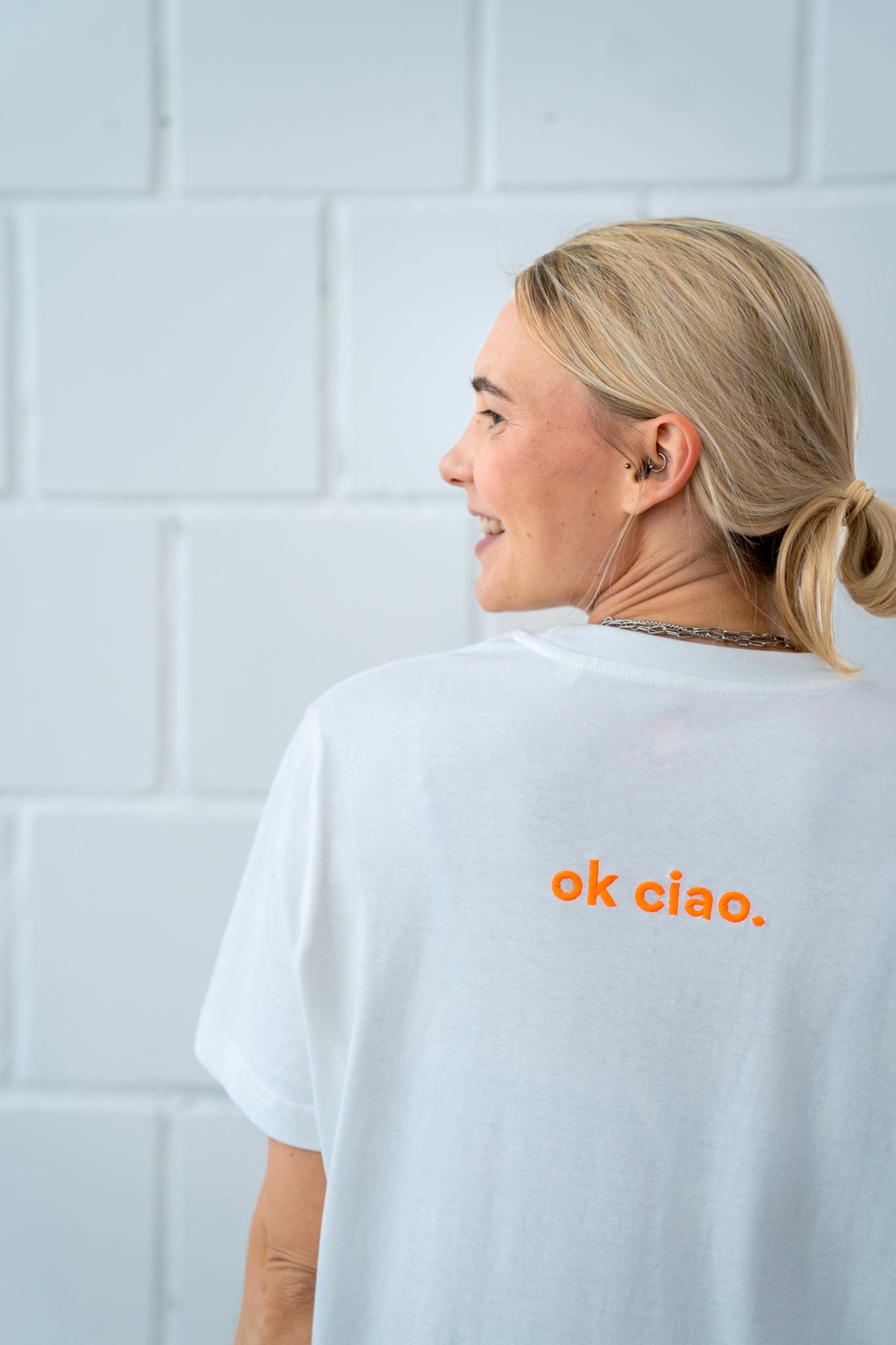 OK WOW T-Shirt Off-White