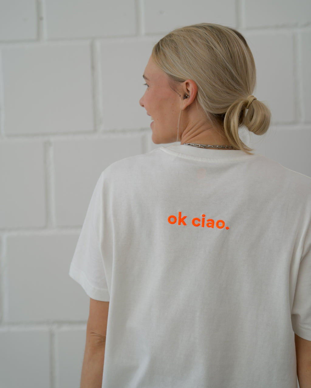 OK WOW T-Shirt Off-White