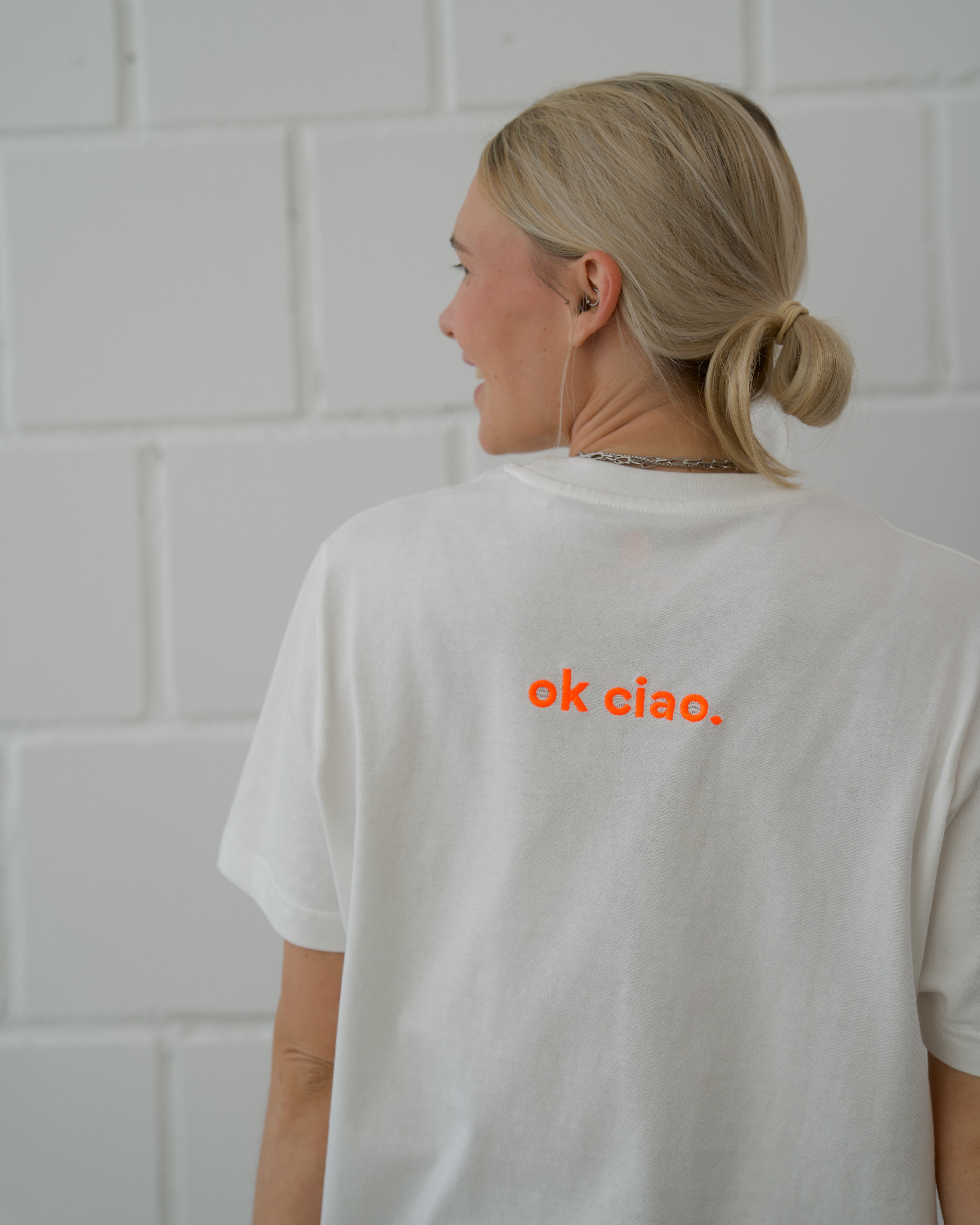 OK WOW T-Shirt Off-White