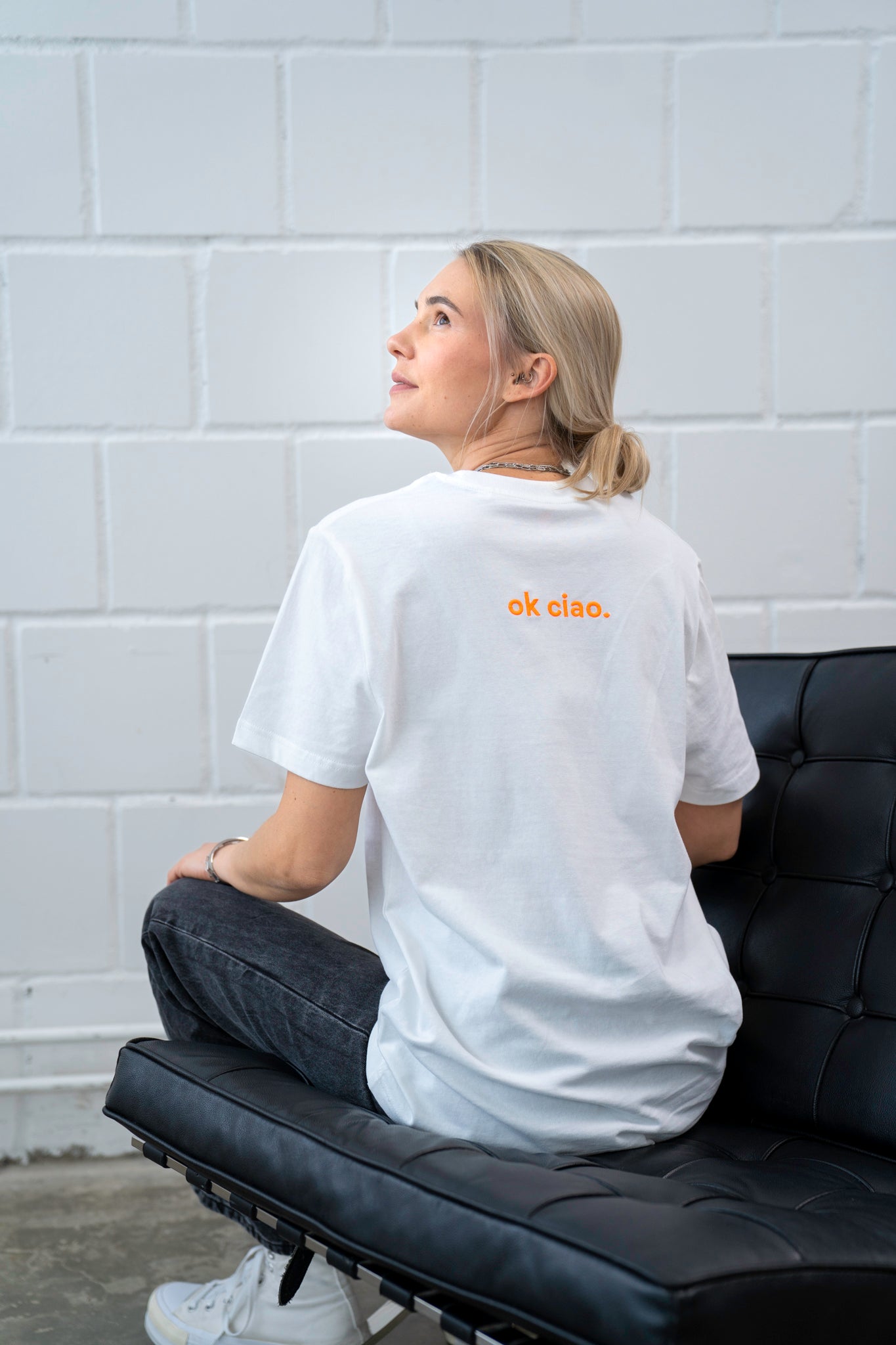 OK WOW T-Shirt Off-White