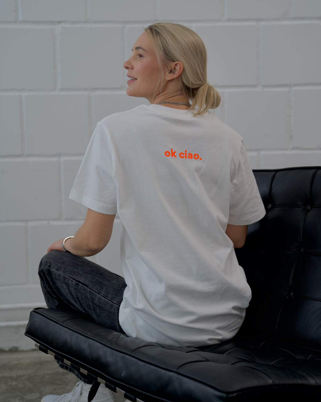 OK WOW T-Shirt Off-White