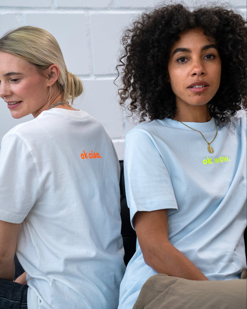 OK WOW T-Shirt Off-White