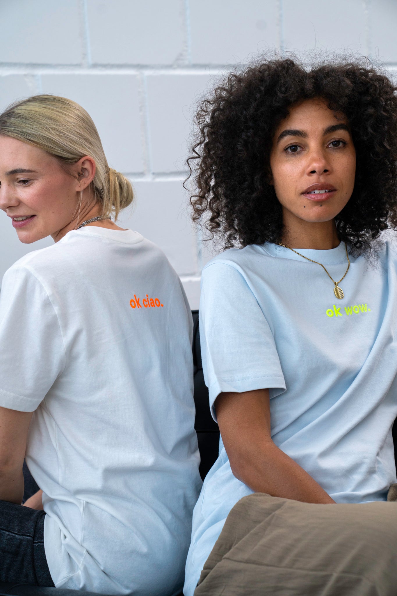 OK WOW T-Shirt Off-White