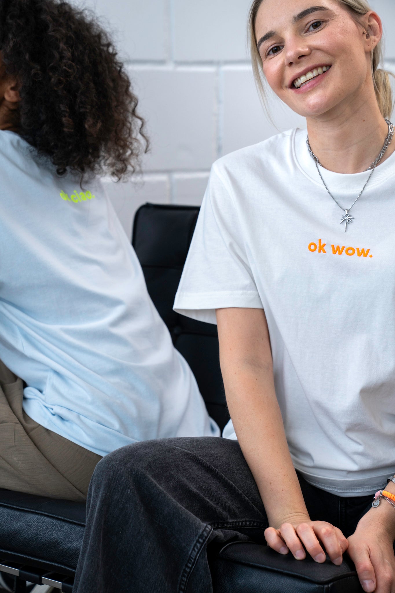 OK WOW T-Shirt Off-White