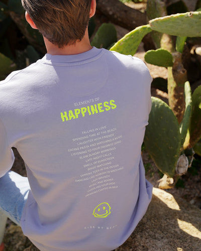 ELEMENTS OF HAPPINESS Sweater Lavender