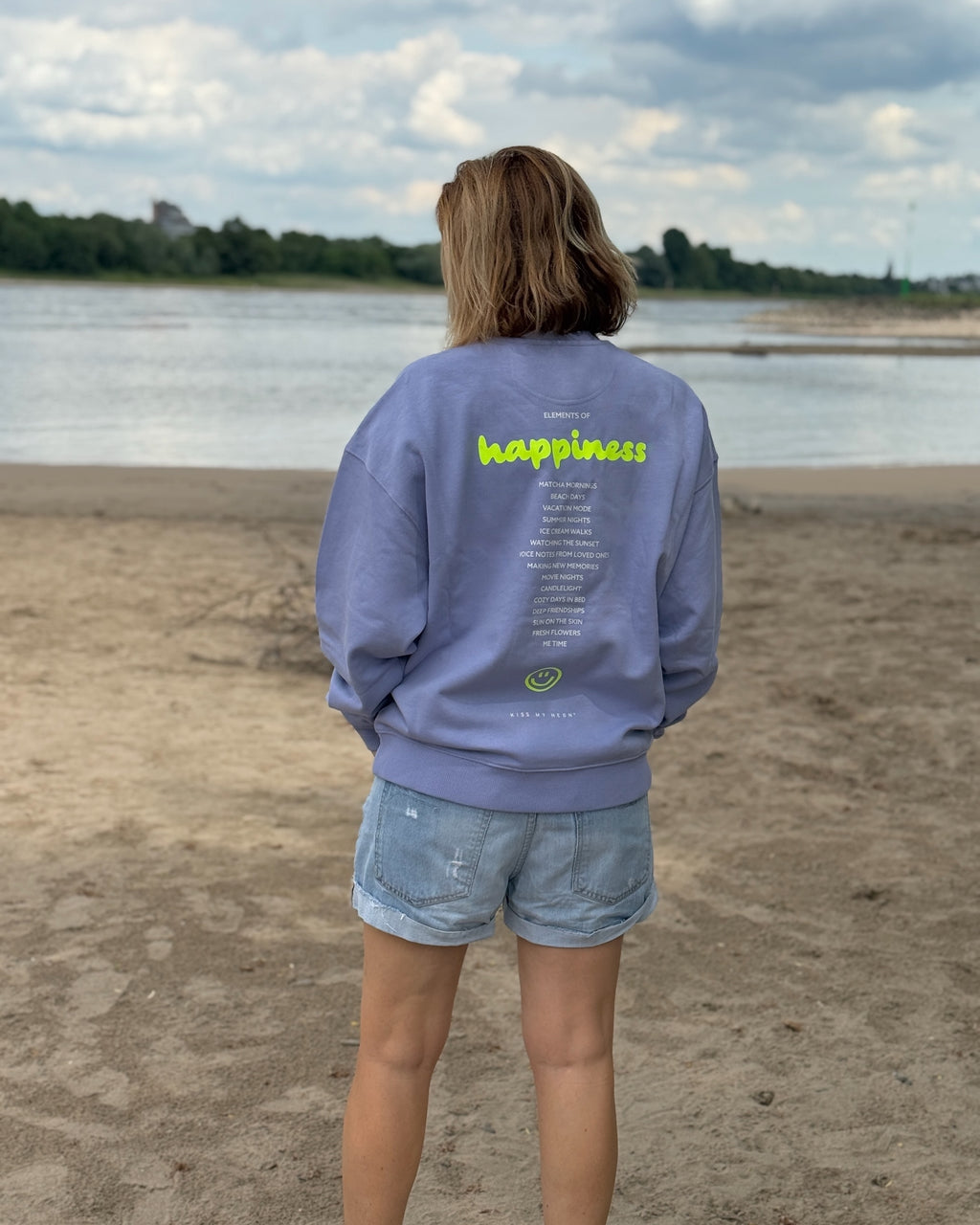 ELEMENTS OF HAPPINESS 2.0 Oversized Sweater