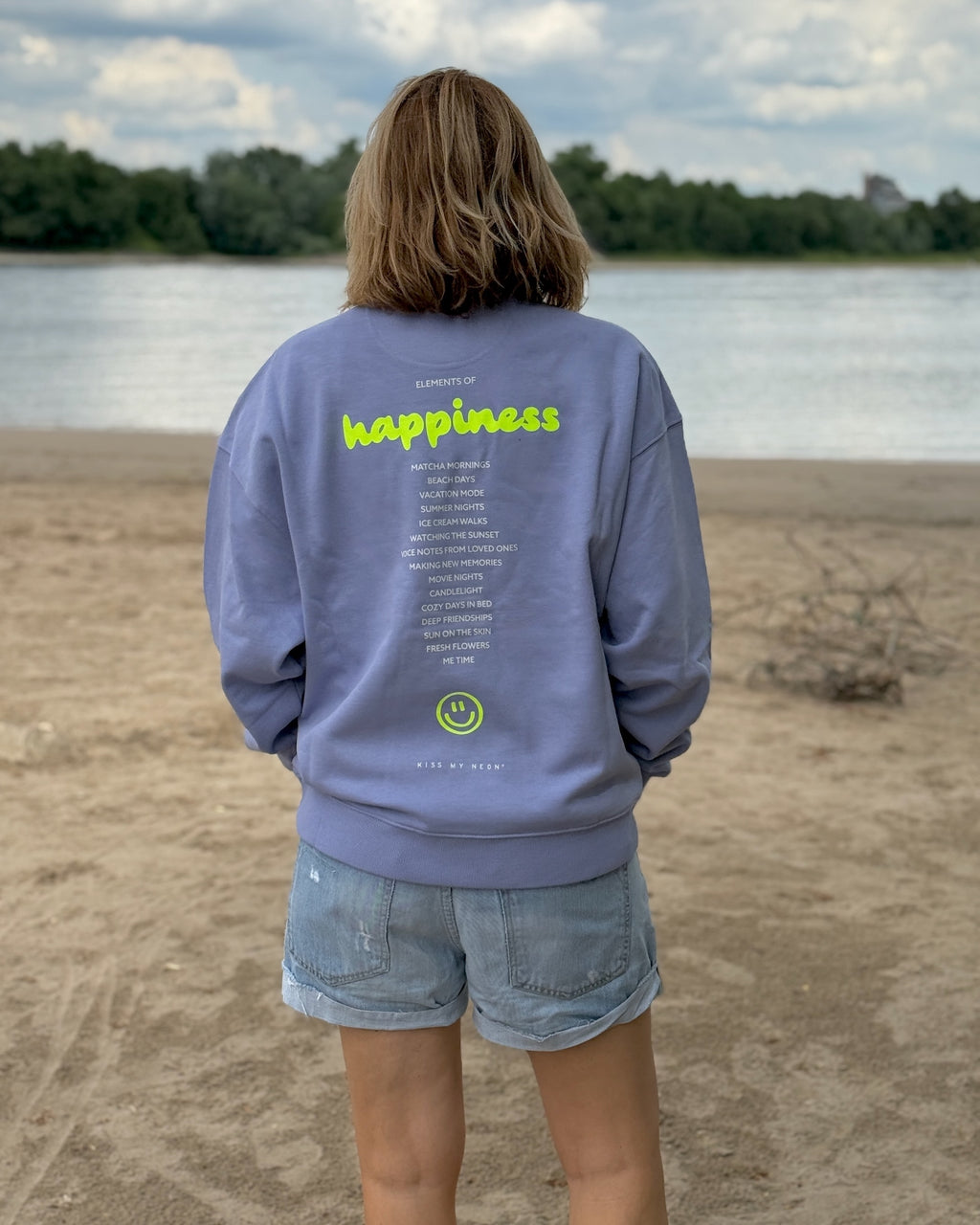 ELEMENTS OF HAPPINESS 2.0 Oversized Sweater