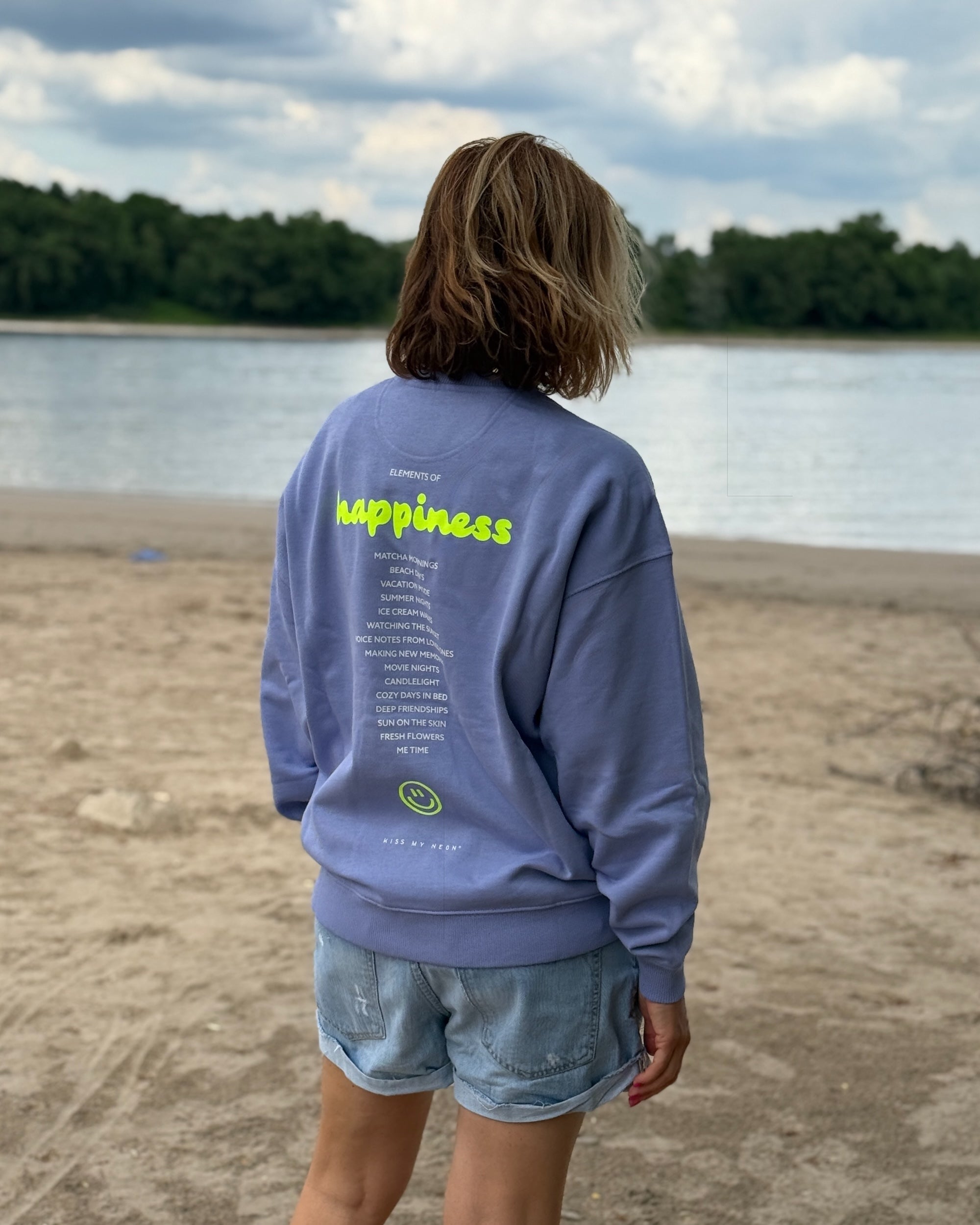 ELEMENTS OF HAPPINESS 2.0 Oversized Sweater