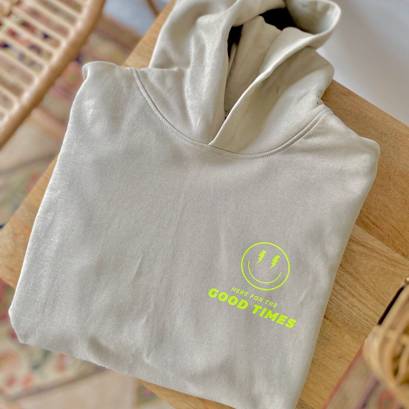 GOOD TIMES Hoodie Sand