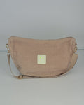 TEDDY HALFMOON CROSSBODY BAG SAND