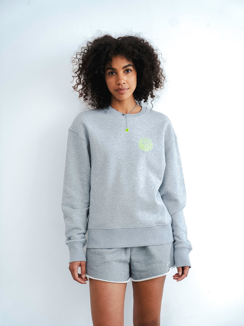 GOOD ENERGY Oversized Sweater