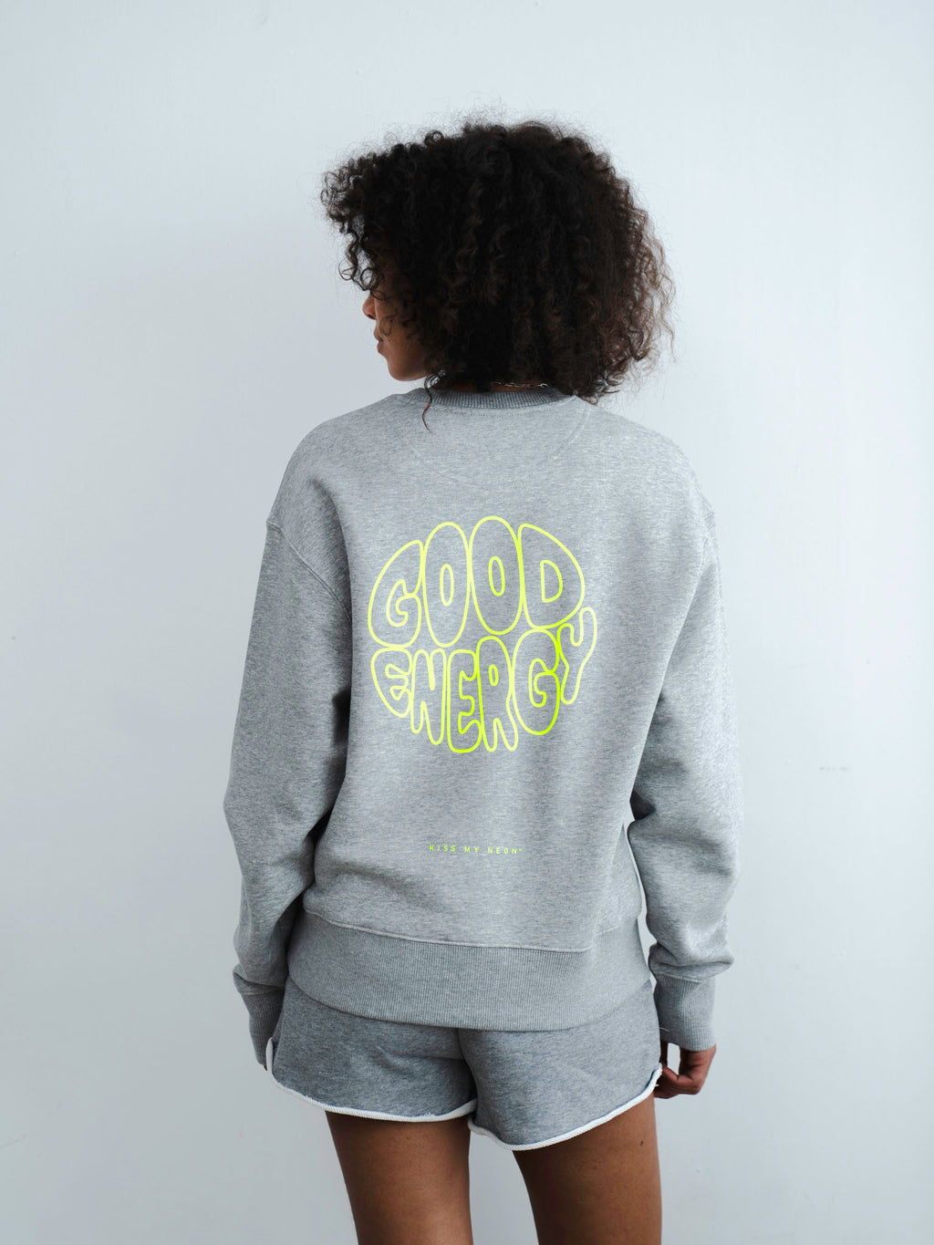 GOOD ENERGY Oversized Sweater