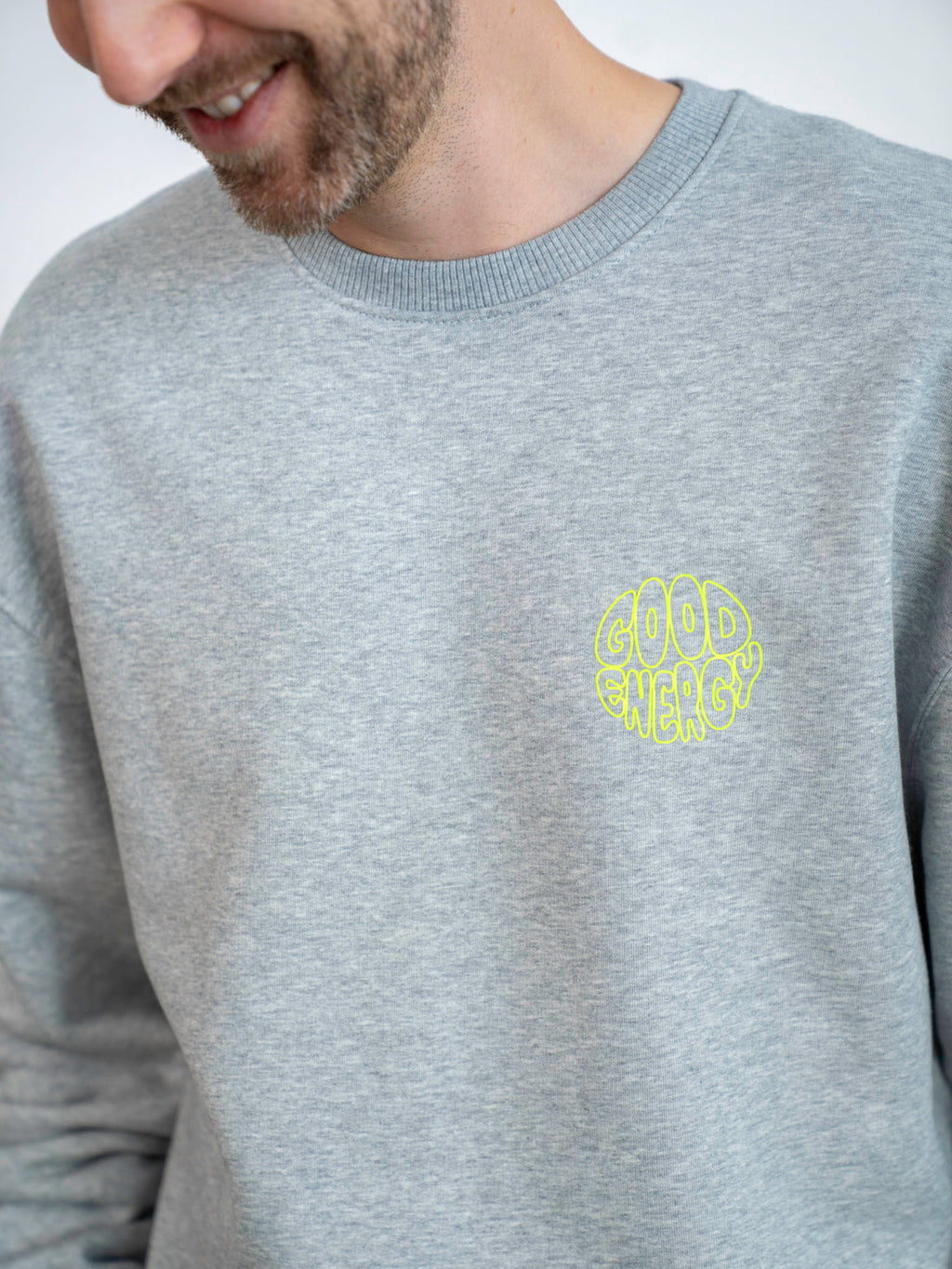 GOOD ENERGY Oversized Sweater