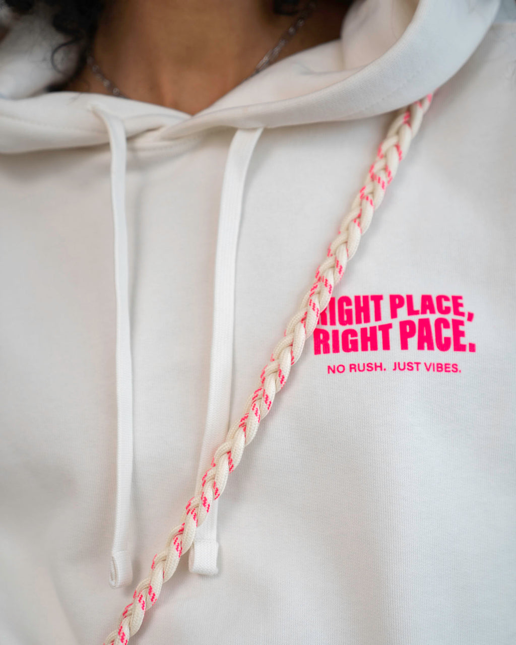 Crossbody Handykette BRAIDED PINK