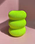 Vase BERTA neon yellow