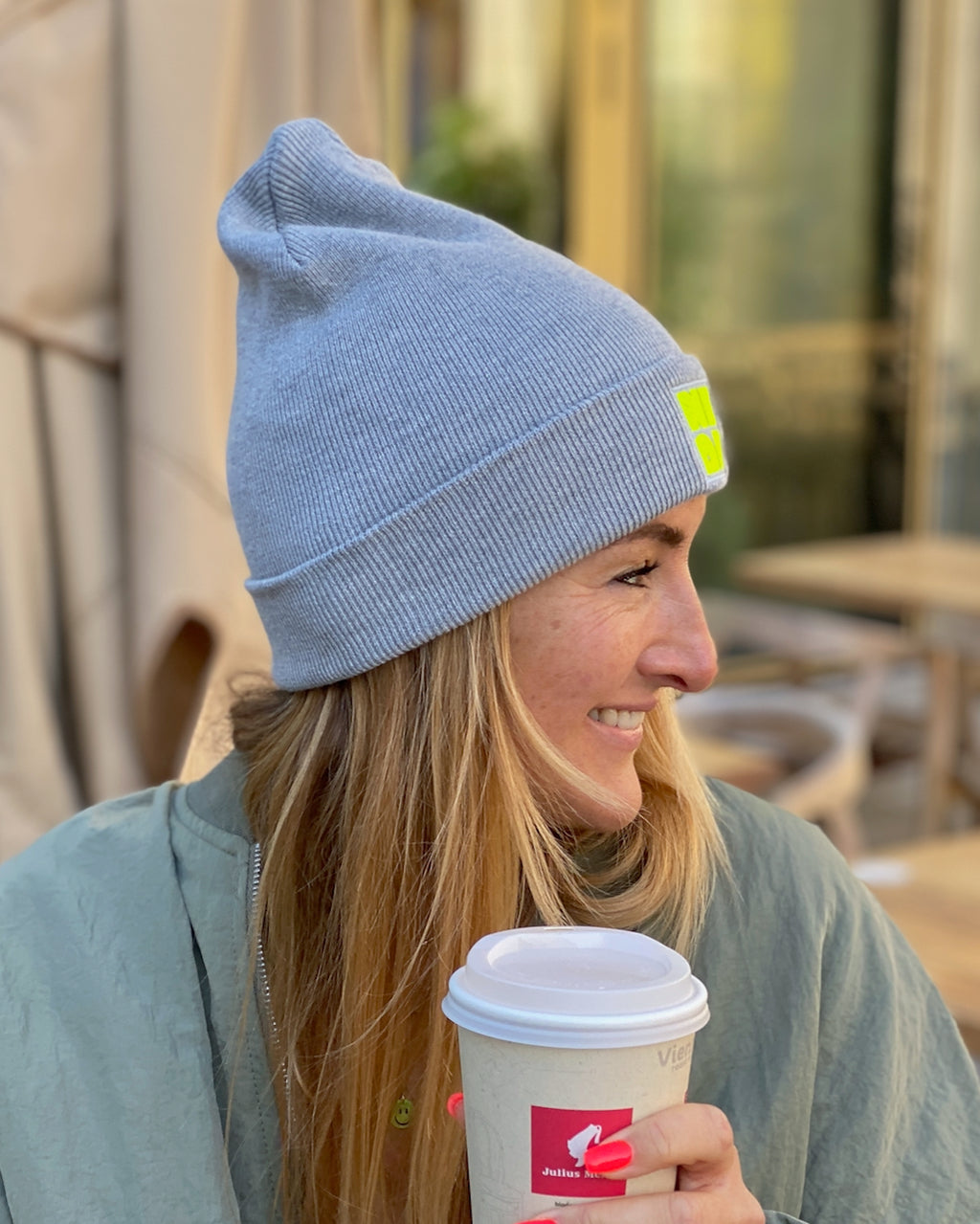 Beanie NEON GREY
