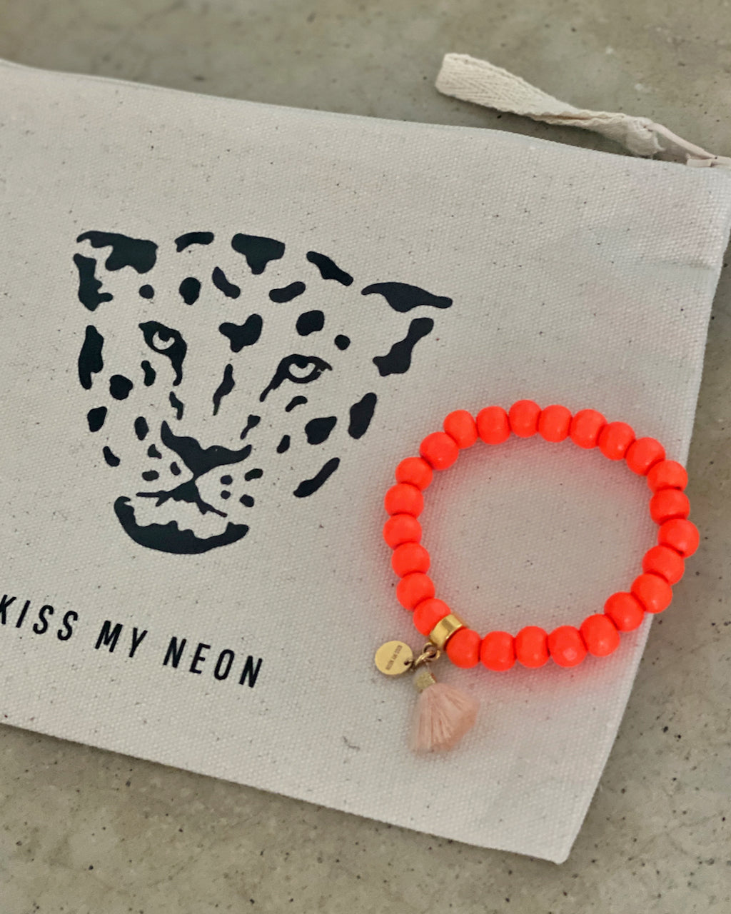 ORANGE WOOD Armband