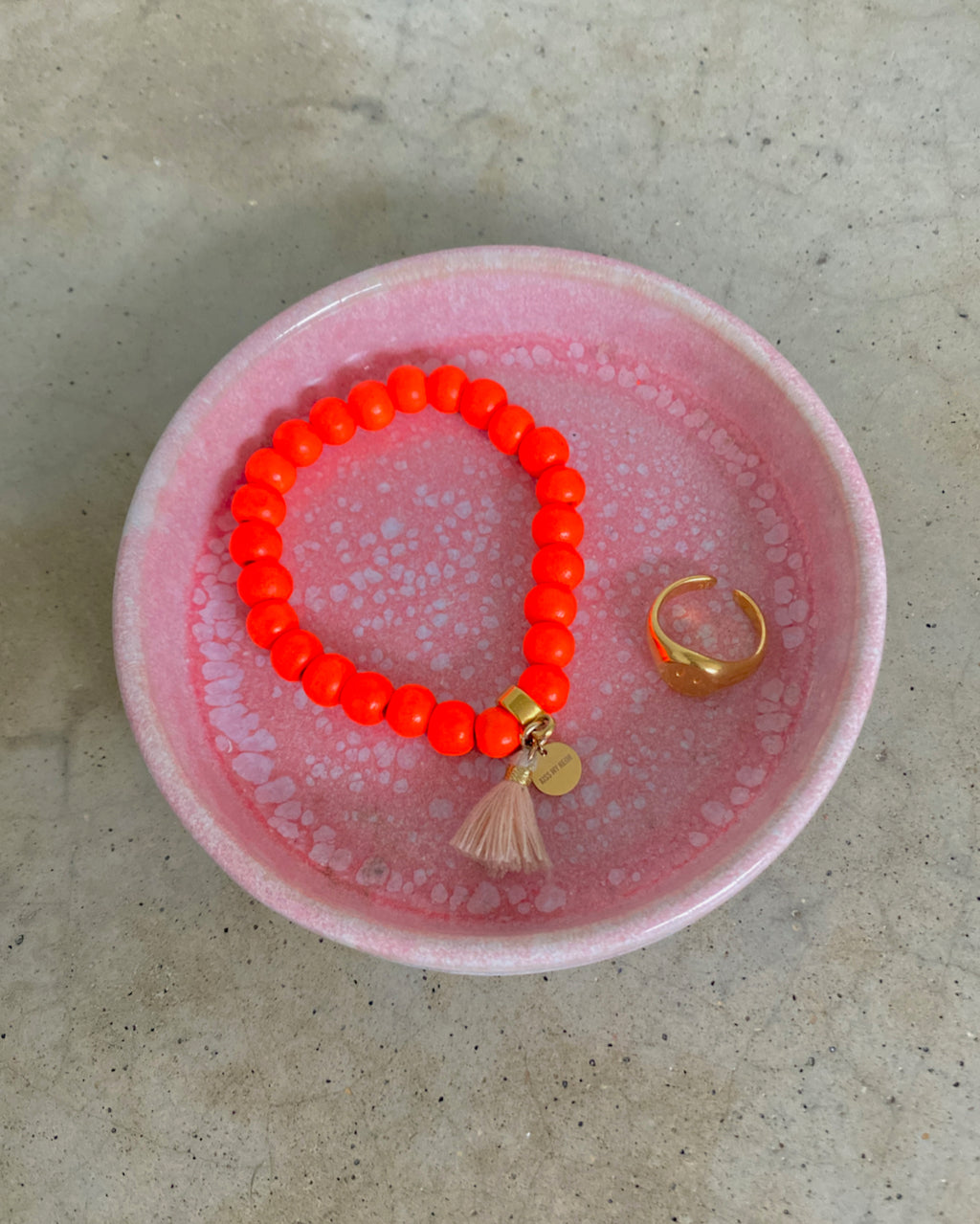 ORANGE WOOD Armband