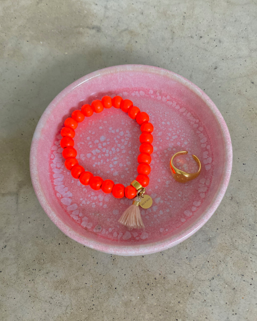ORANGE WOOD Armband