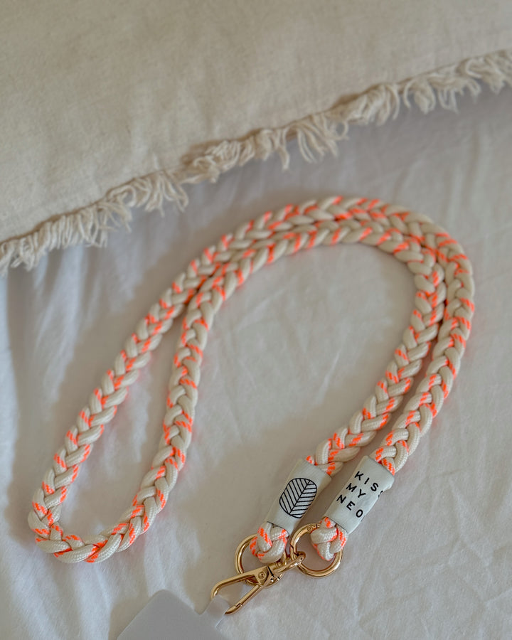 Crossbody Handykette BRAIDED ORANGE