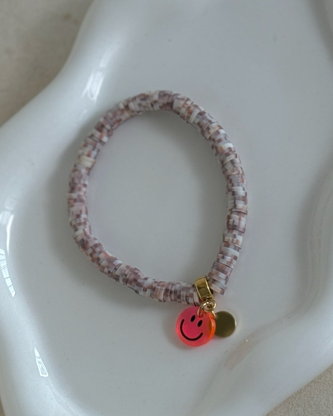 SMILE MARBLE CAPPUCCINO Armband