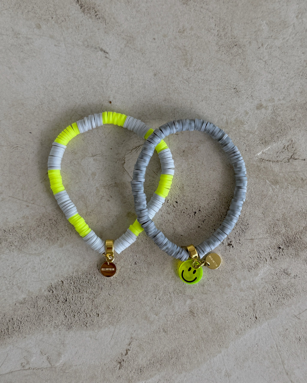 SMILE MARBLE GREY Armband