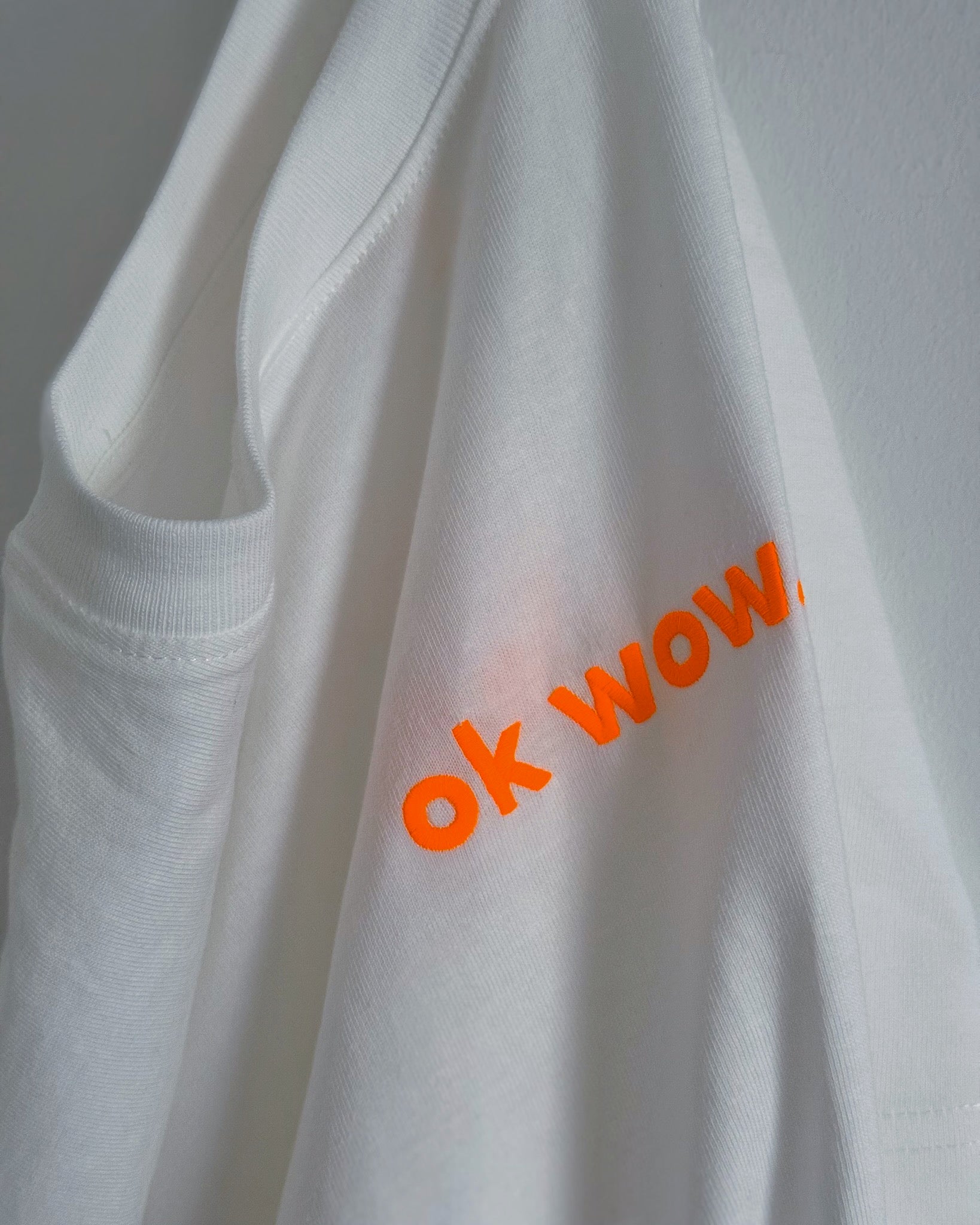 OK WOW T-Shirt Off-White
