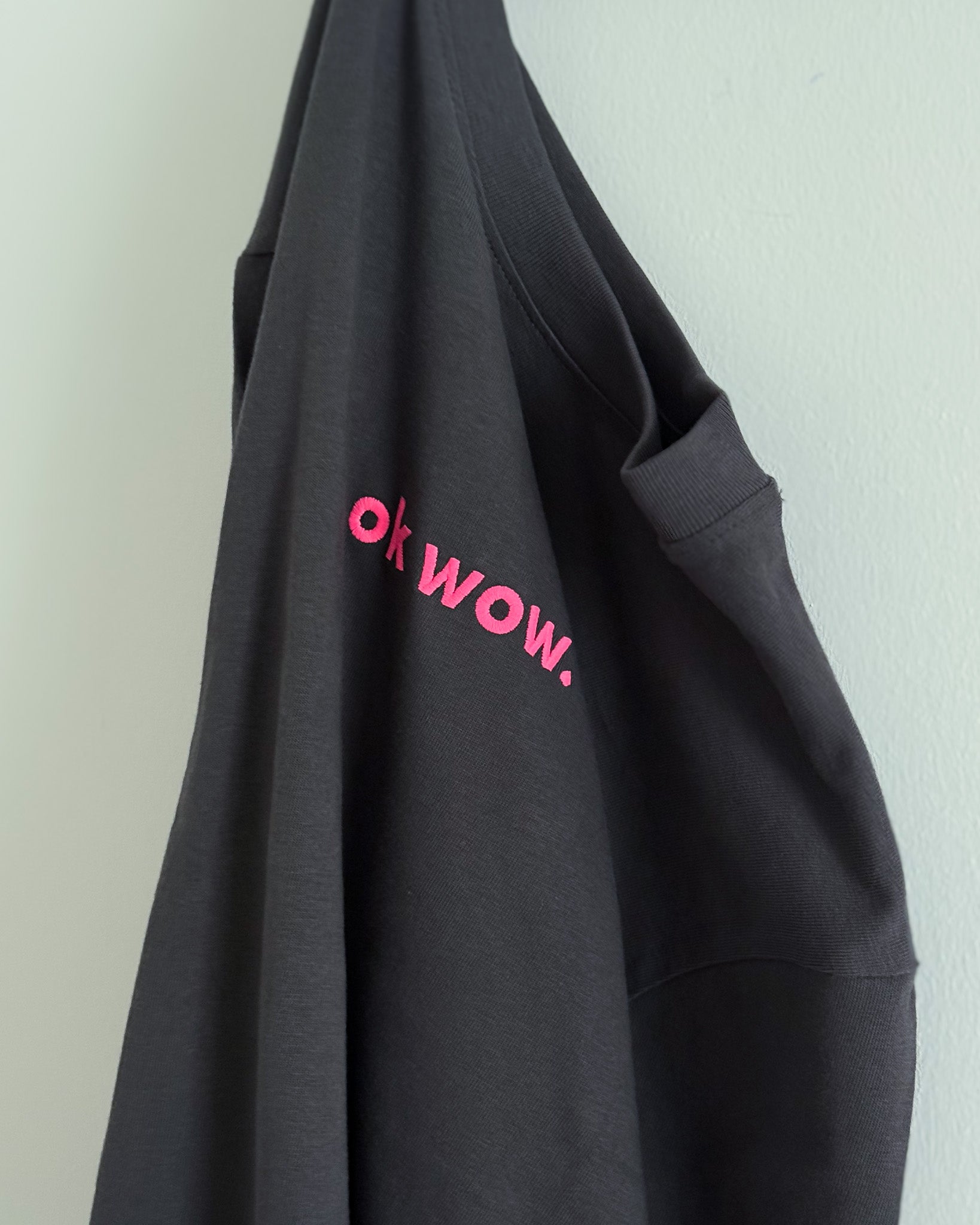 OK WOW T-Shirt Anthrazit
