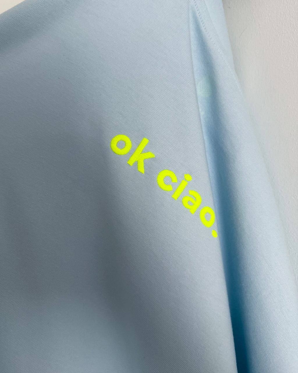 OK WOW T-Shirt Ice-Blue