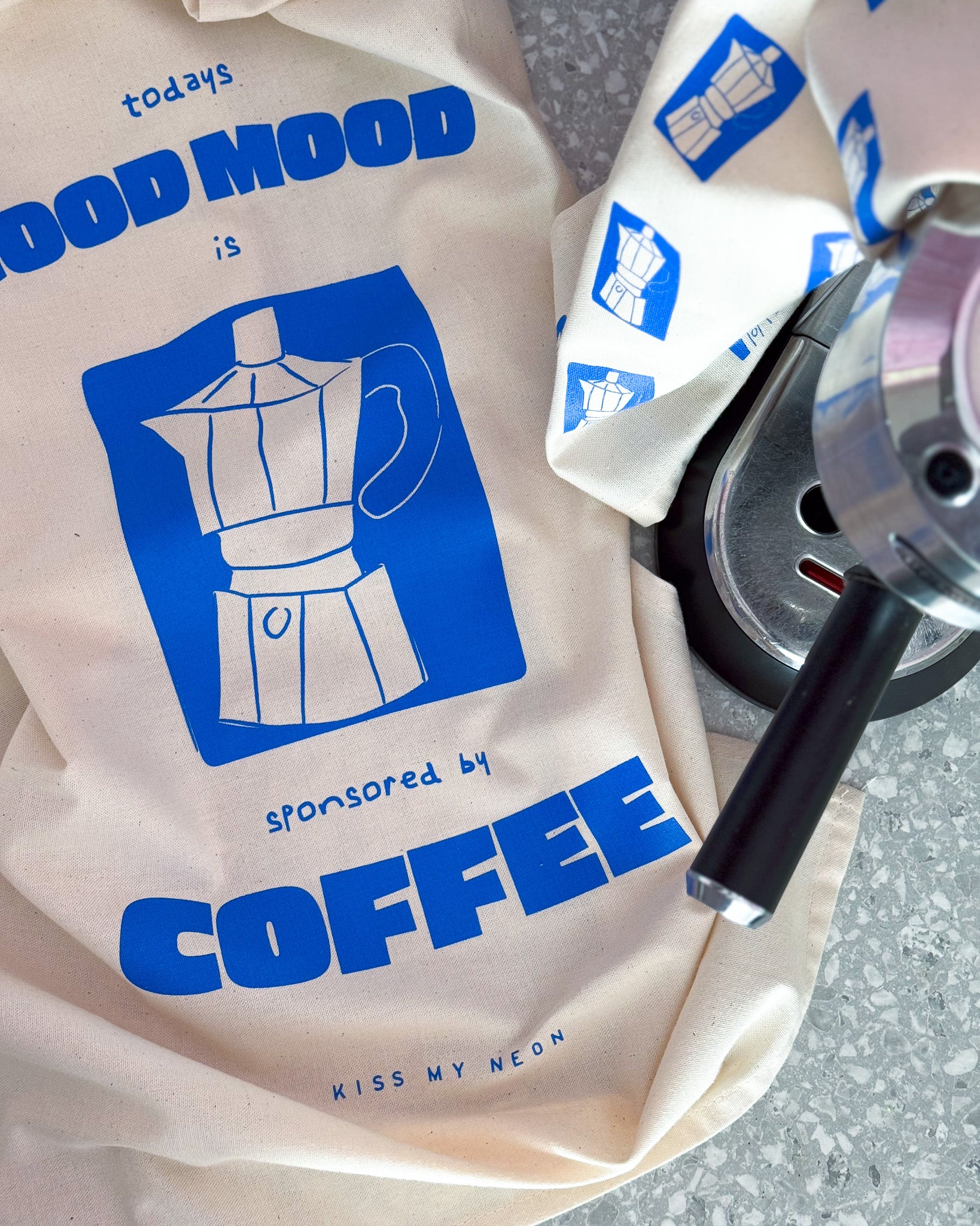 Geschirrtuch 2er-Set GOOD MOOD BY COFFEE