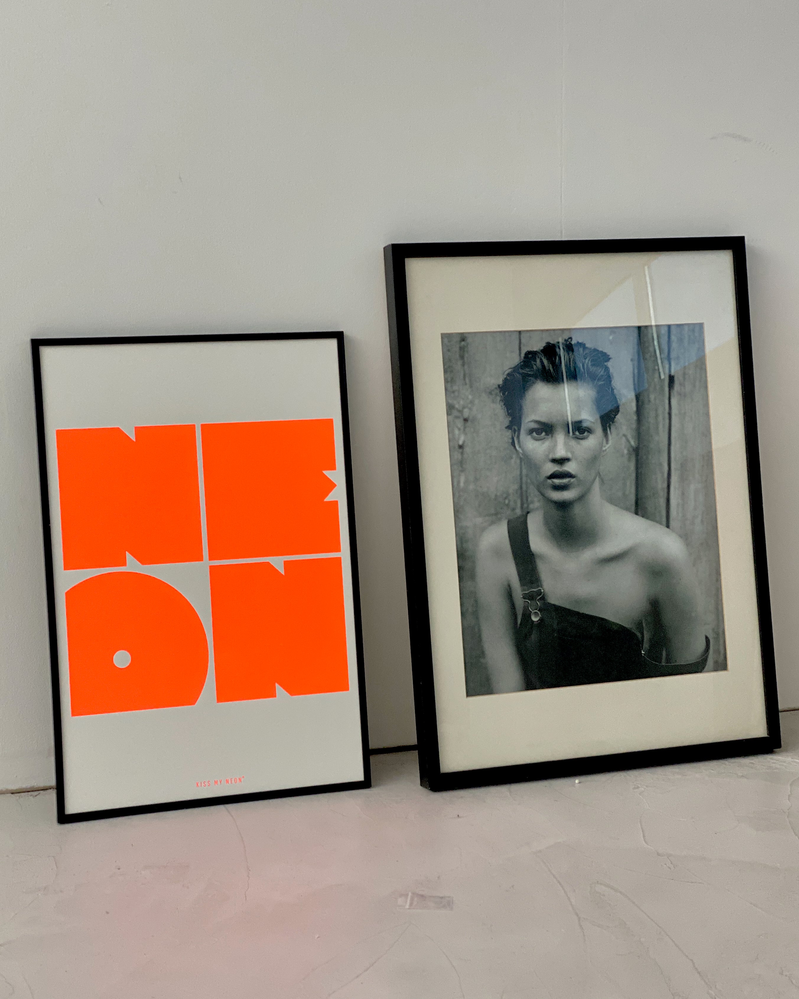 NEON Siebdruck Poster