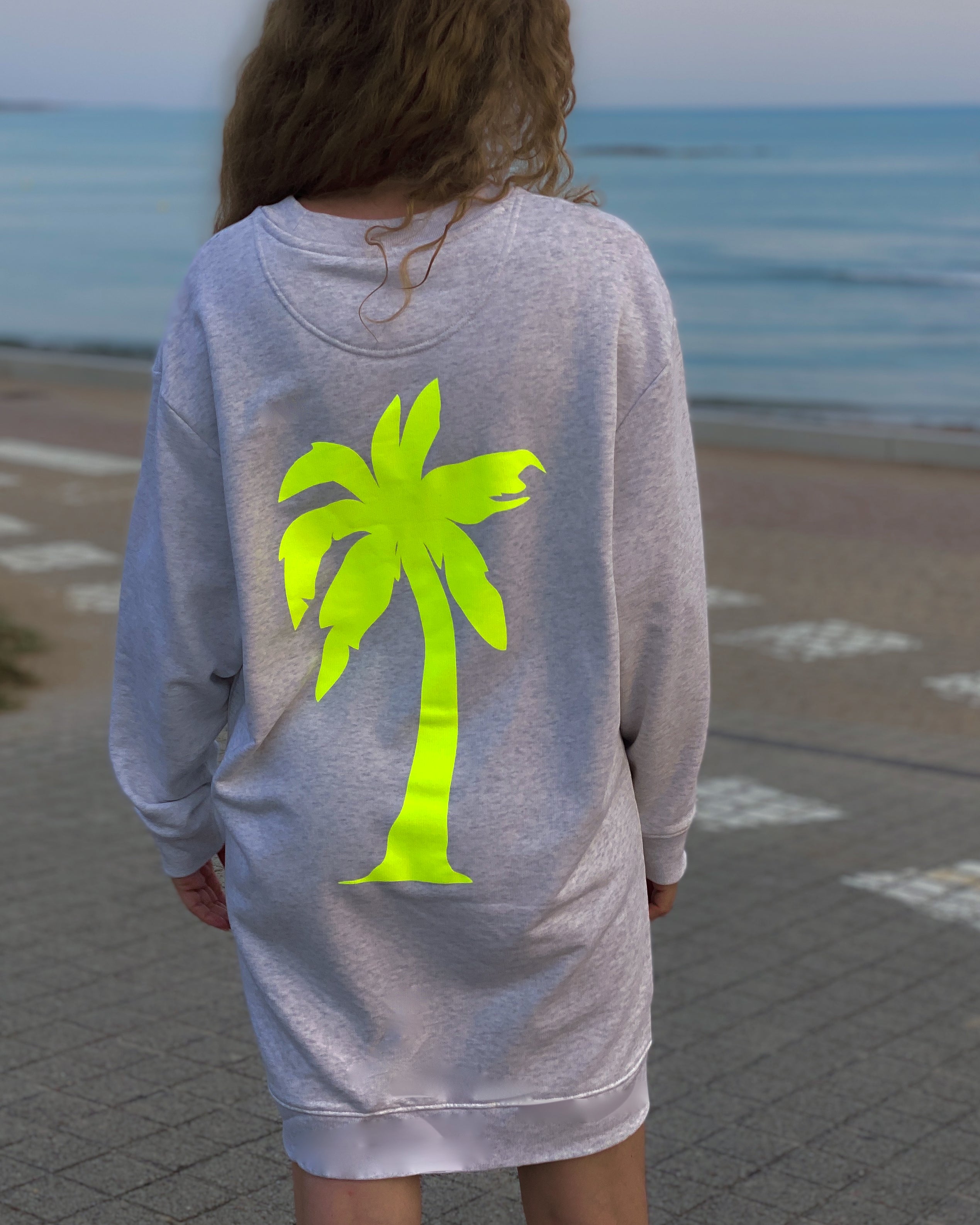 ALOHA VIBES Oversized Sweatkleid