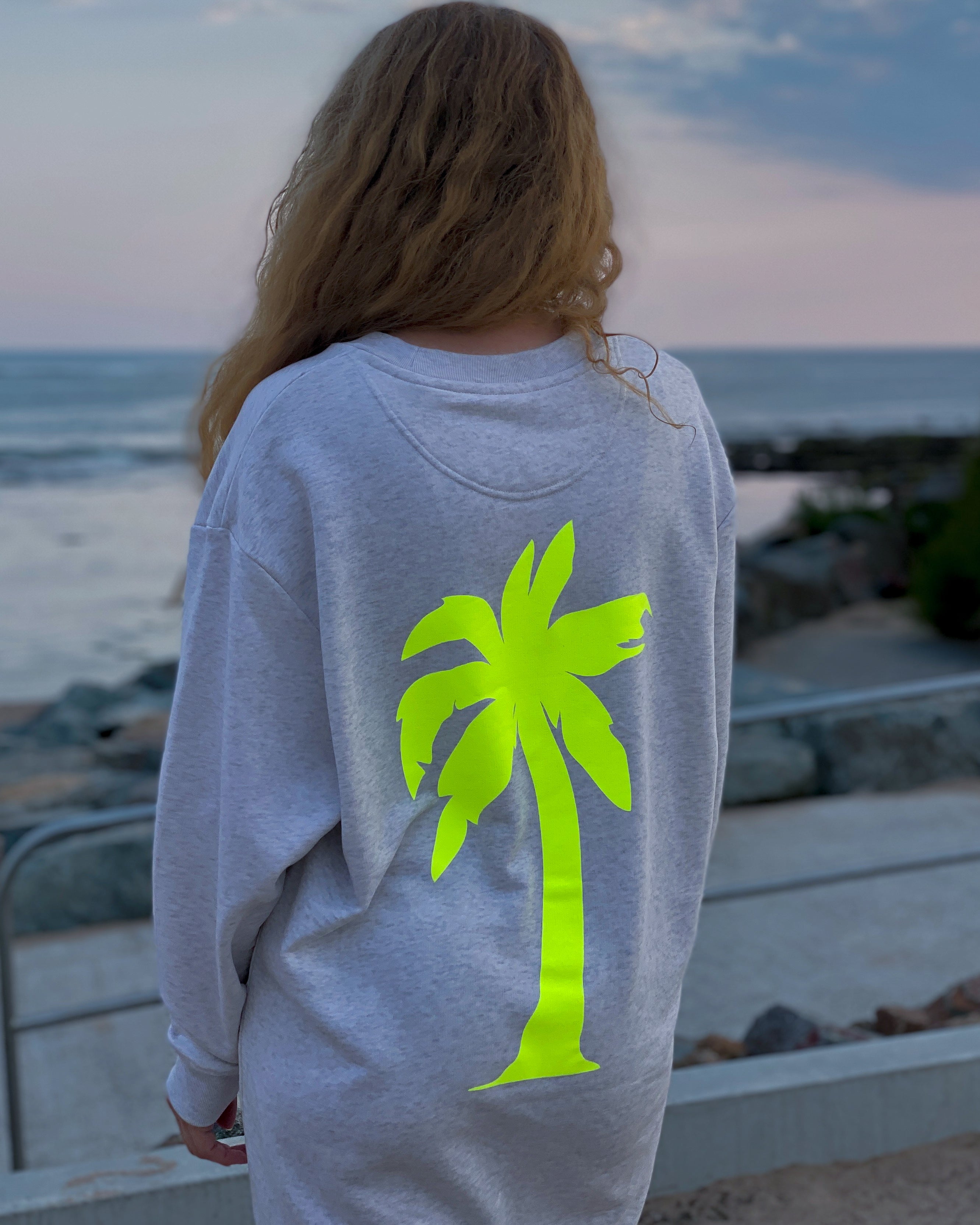 ALOHA VIBES Oversized Sweatkleid