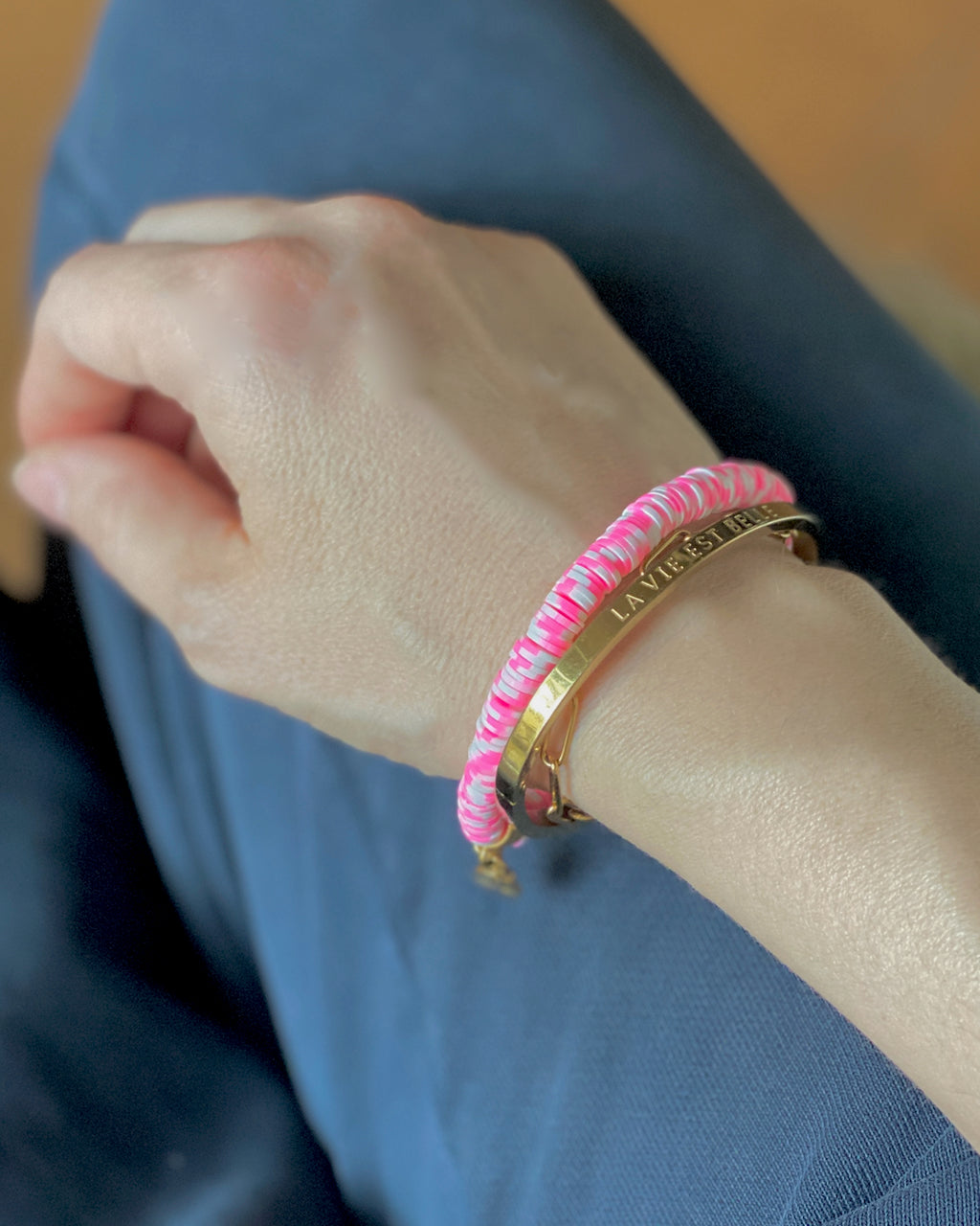 PINK FRECKLES Armband