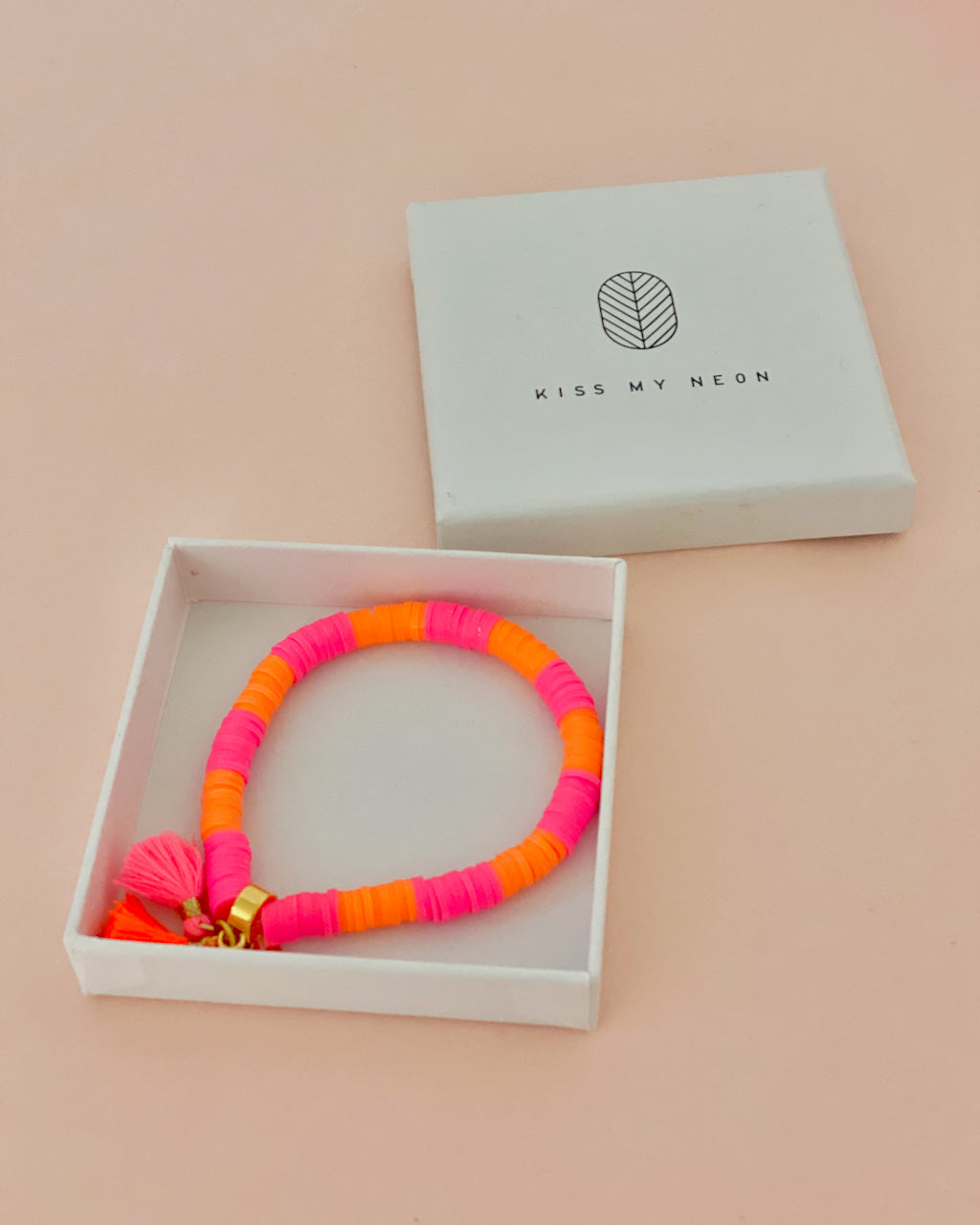 PINK ORANGE Armband