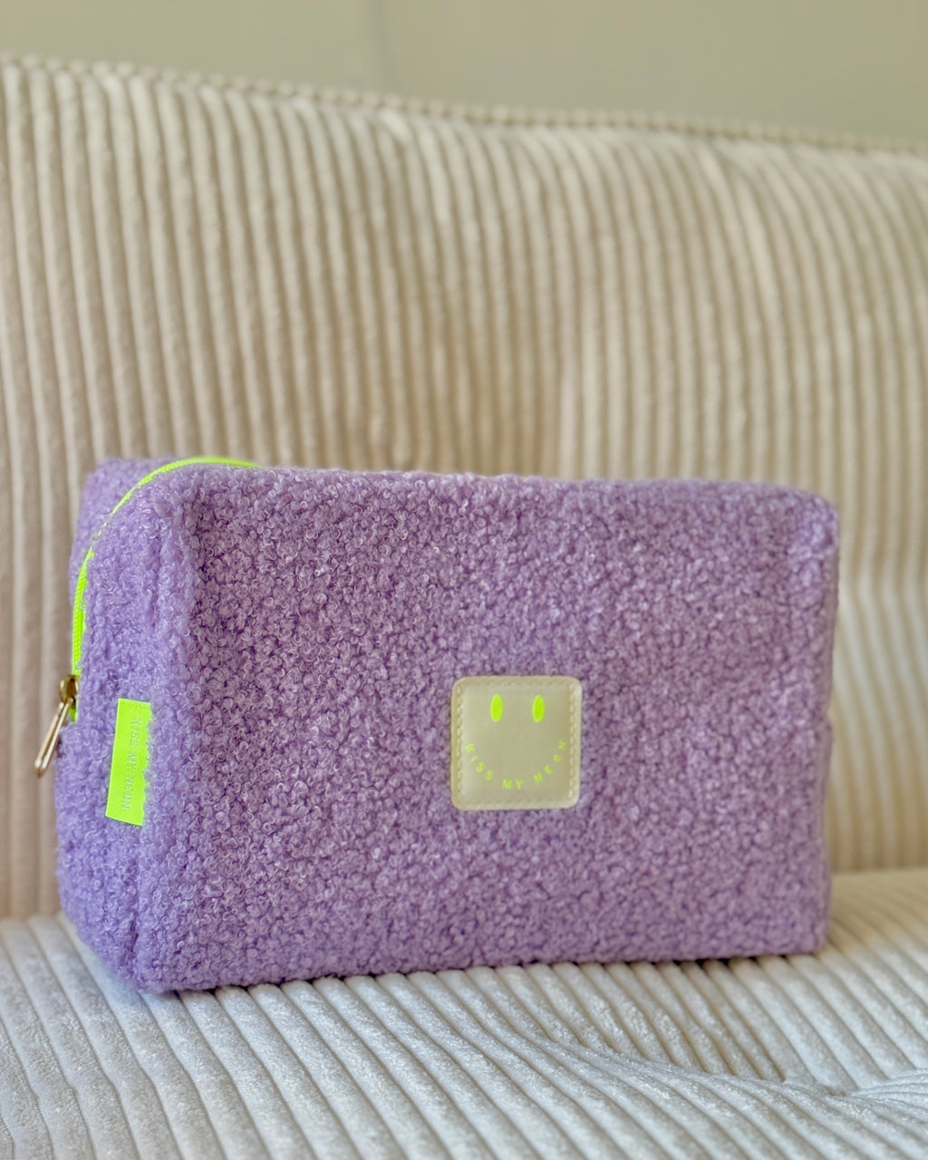 TEDDY BAG Set Lavendel/Natur