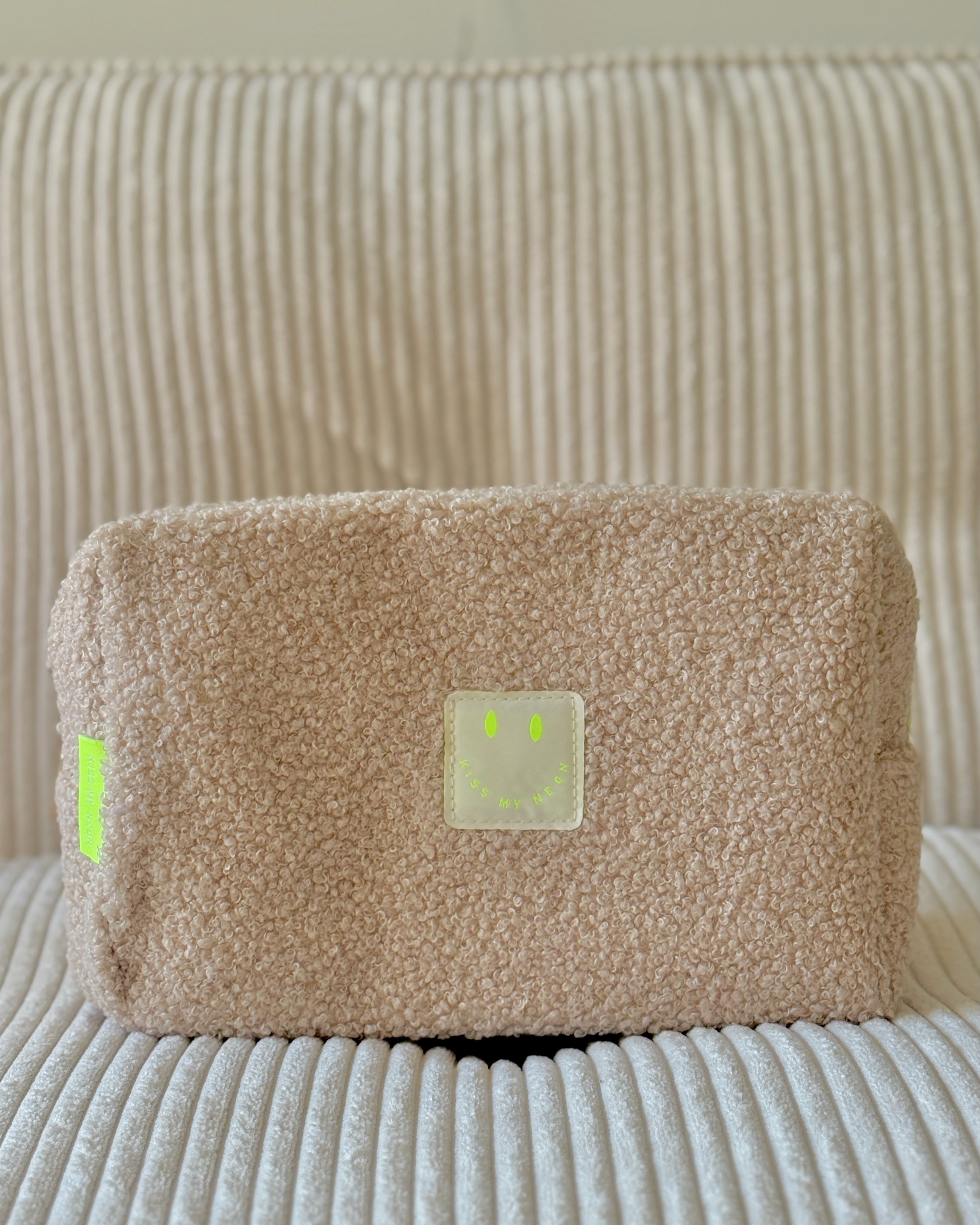 TEDDY BAG SET Natur/Lavendel