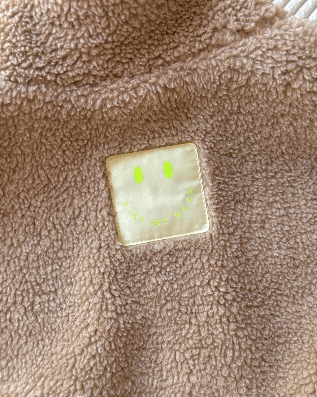 TEDDY FLEECE JACKE Sand
