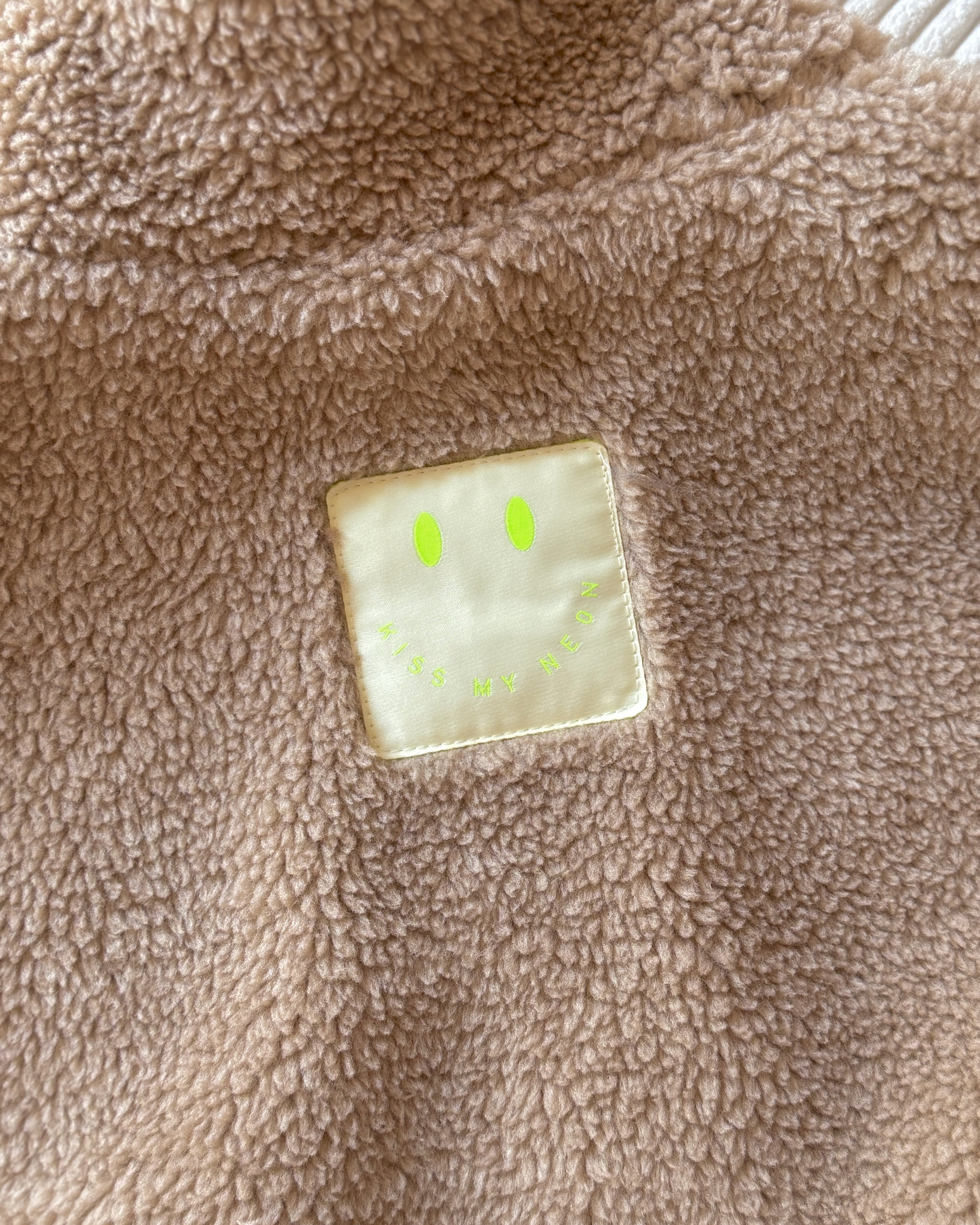 TEDDY FLEECE JACKE Sand