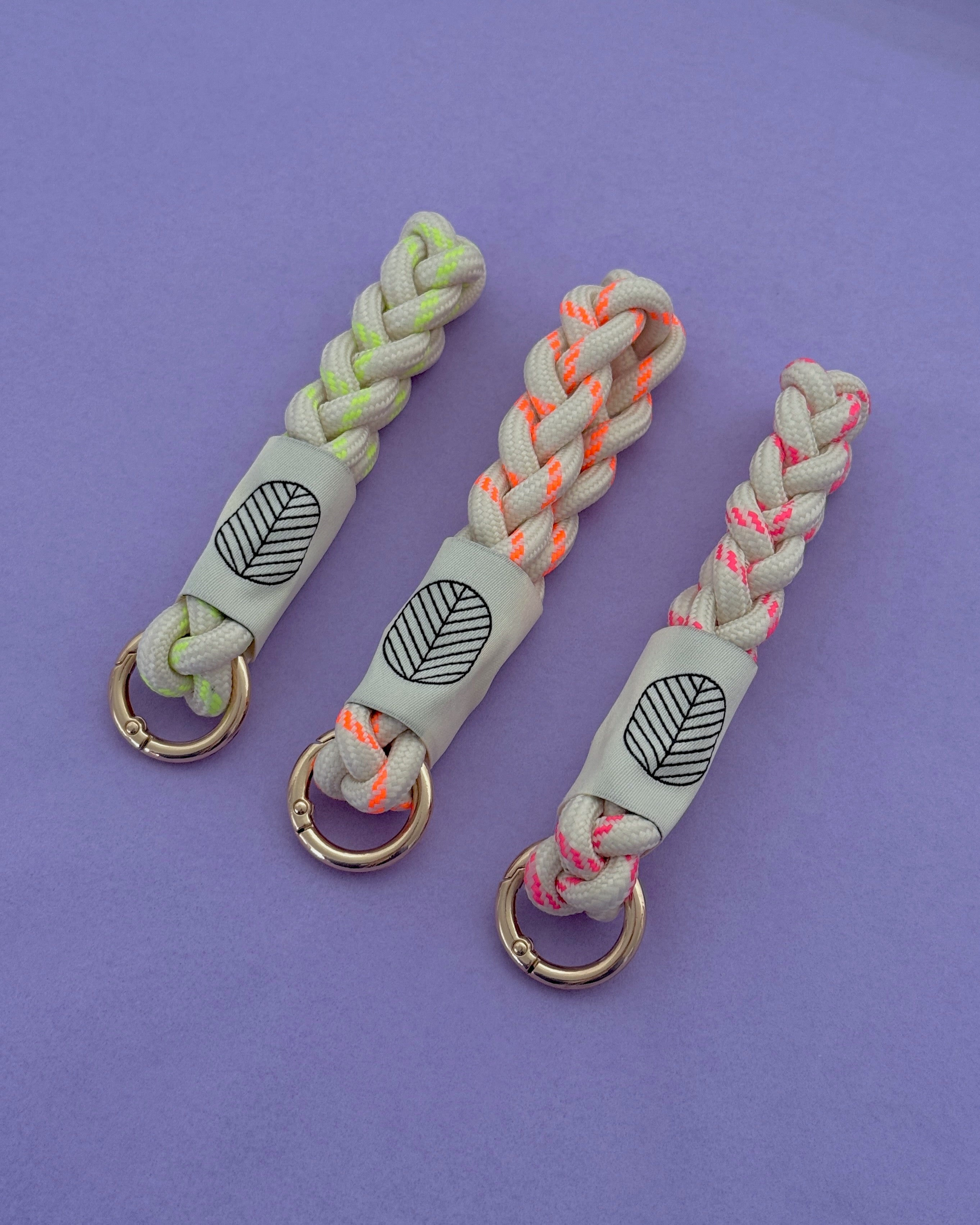 Schlüsselanhänger BRAIDED PINK