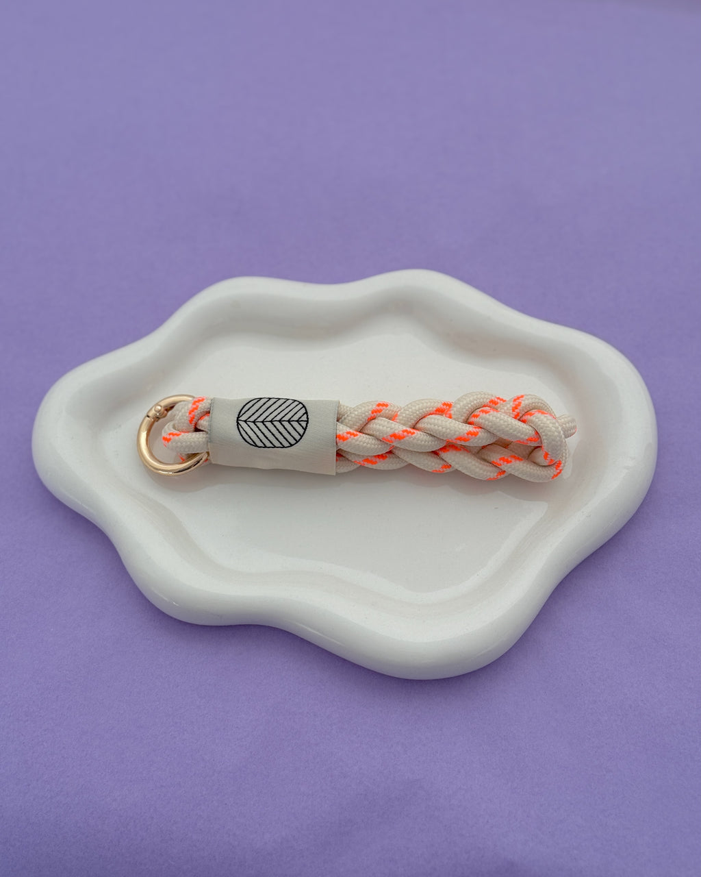 Schlüsselanhänger BRAIDED ORANGE