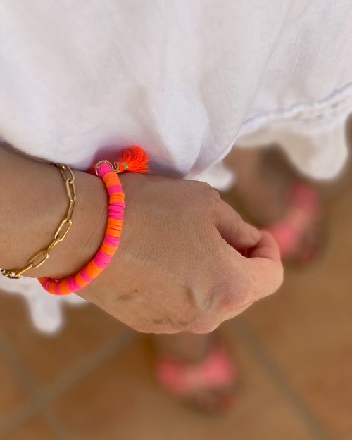 PINK ORANGE Armband