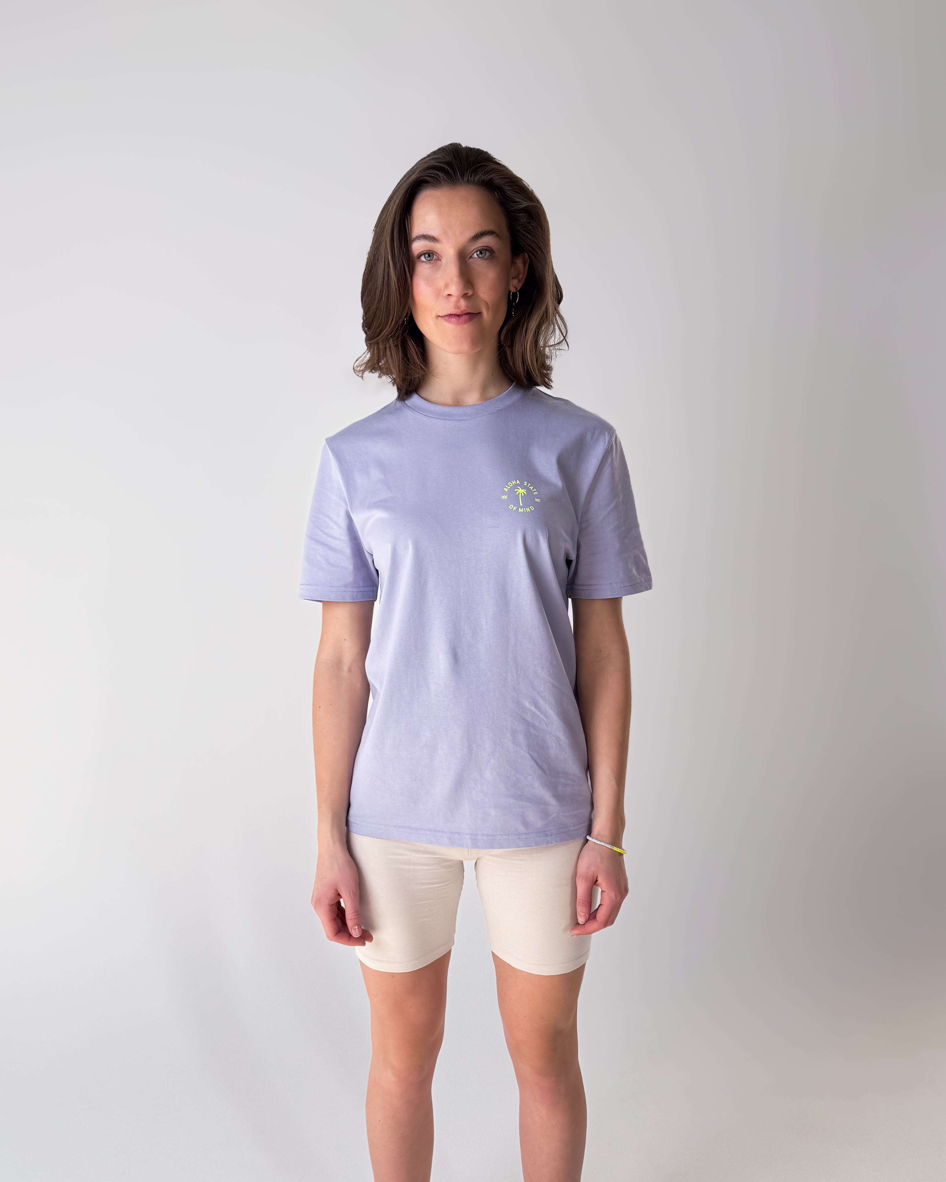 ALOHA STATE OF MIND T-Shirt Lavendel