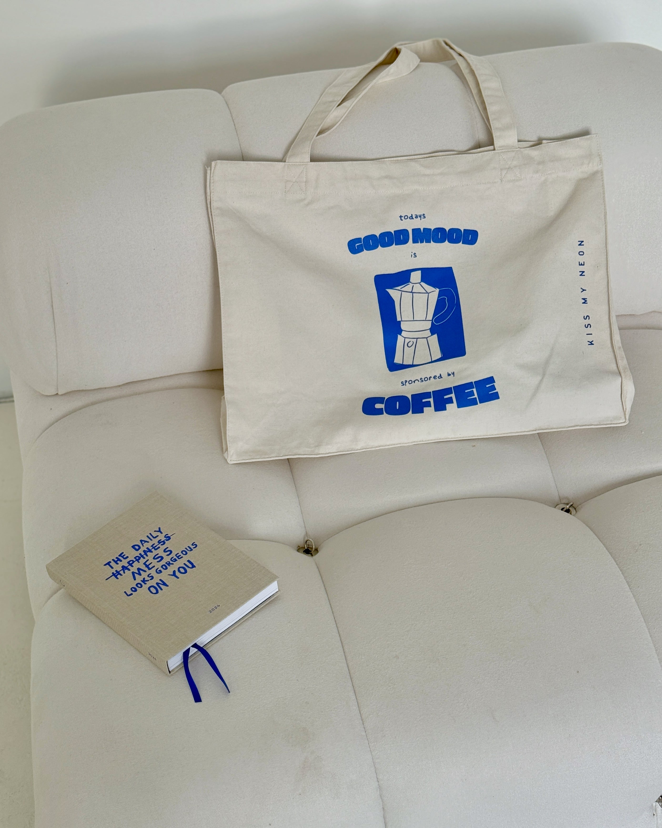 GOOD MOOD BY COFFEE Shopping Bag