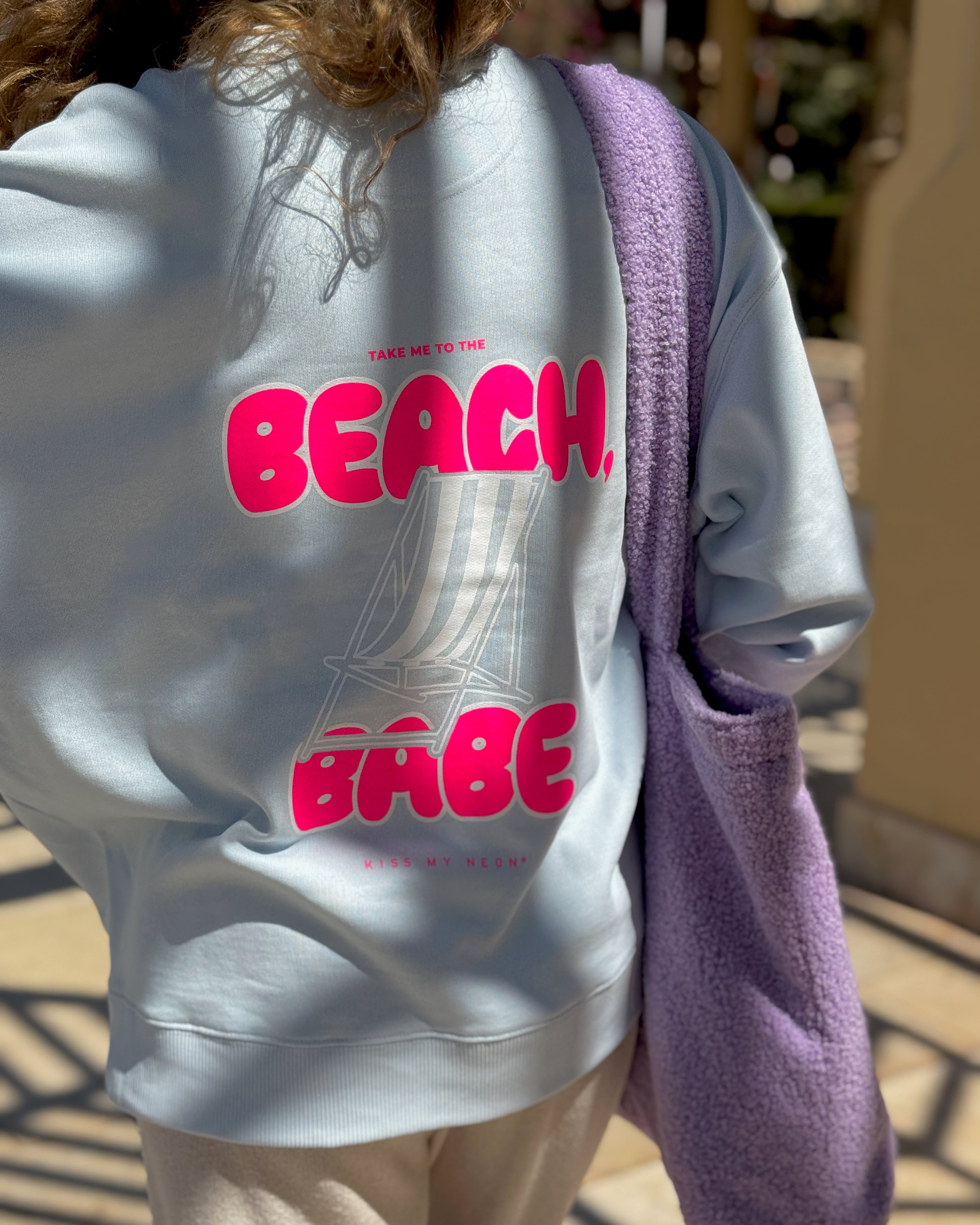 BEACH BABE Oversized Sweater