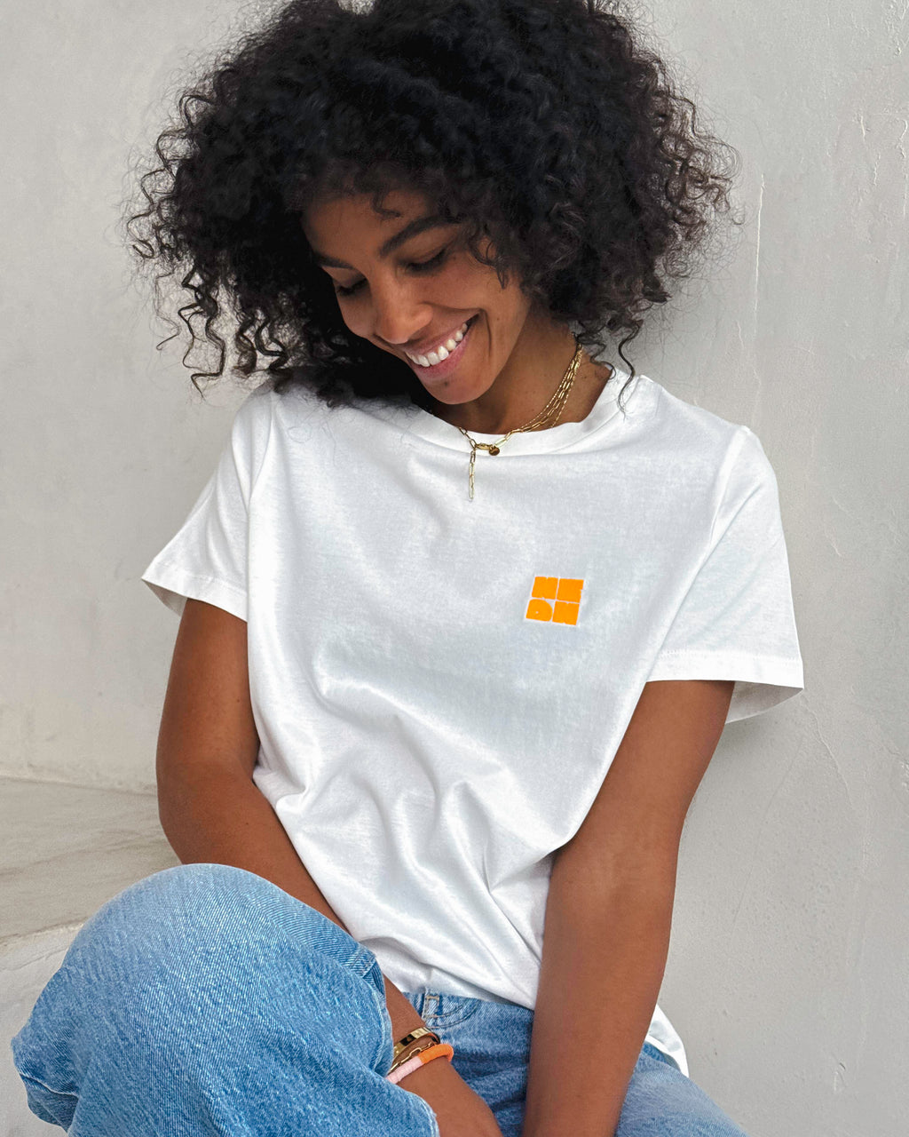 NEON SQUARE STITCH T-Shirt