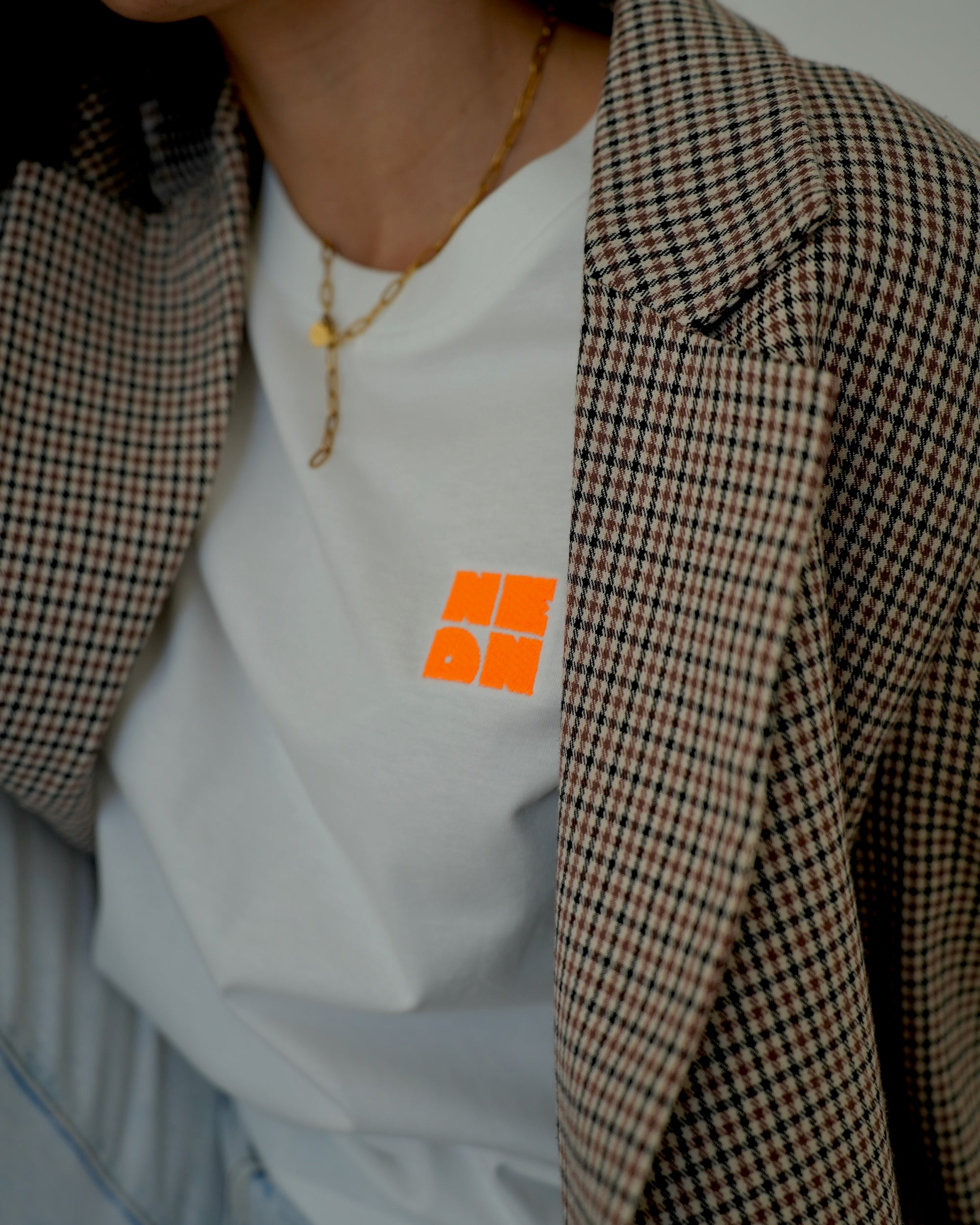 NEON SQUARE STITCH T-Shirt