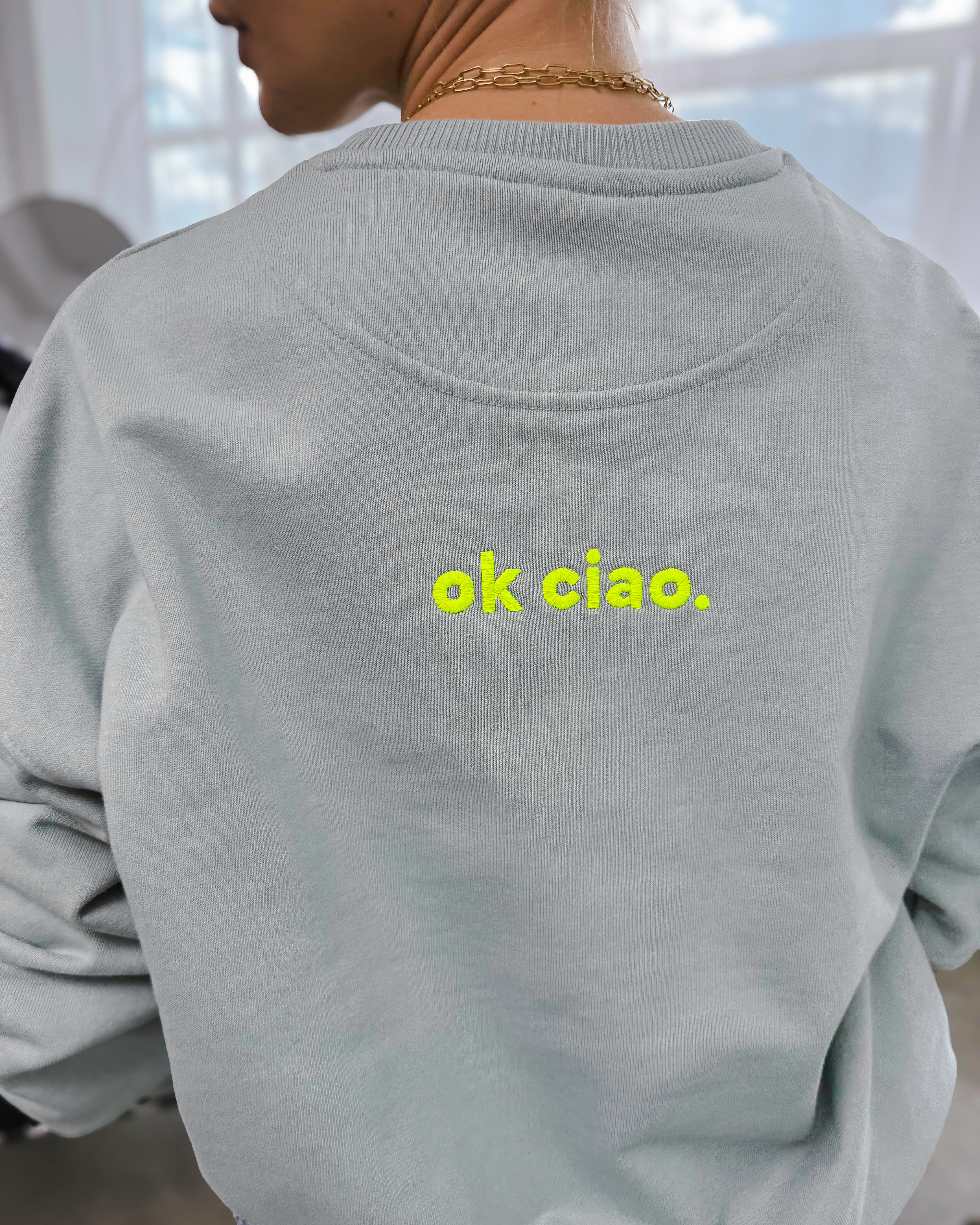 OK WOW Oversized Sweater Aloe